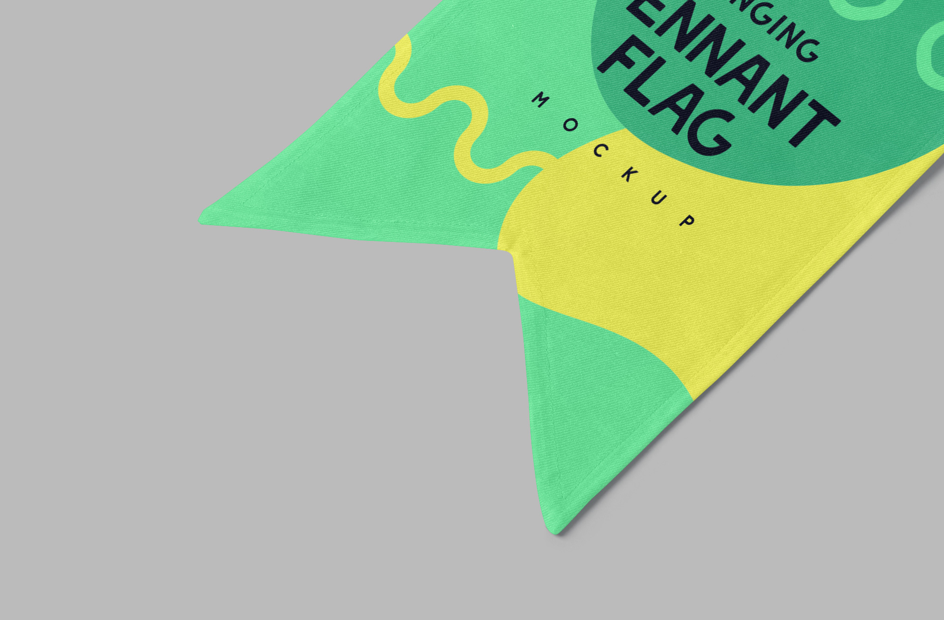 custom branding flag mock-up