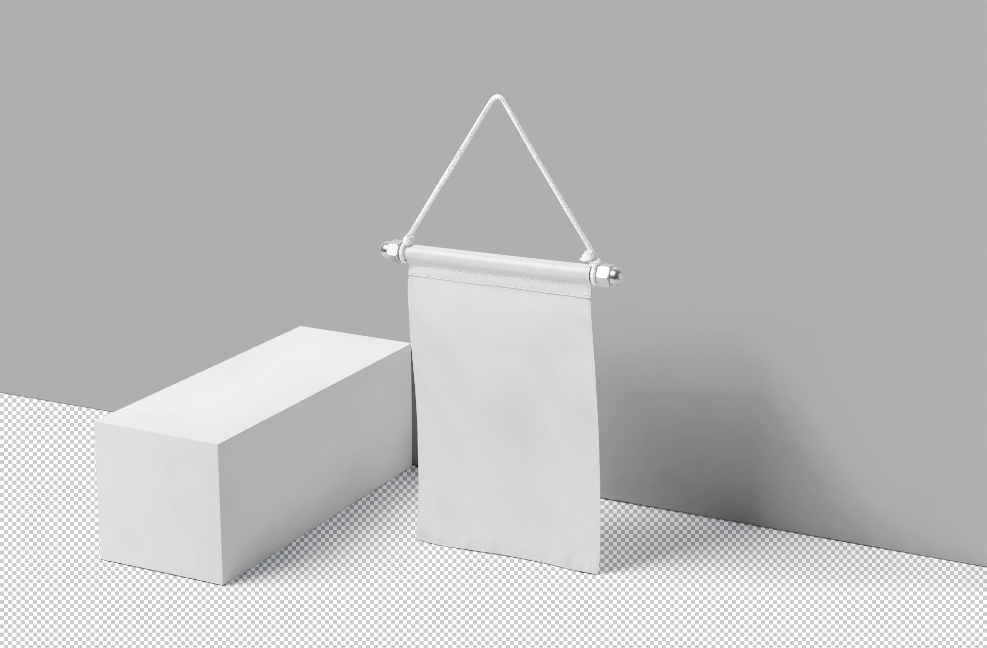 corporate branding pennant