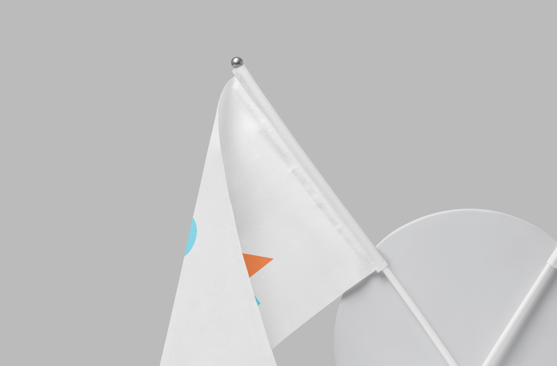 advertising handheld flag
