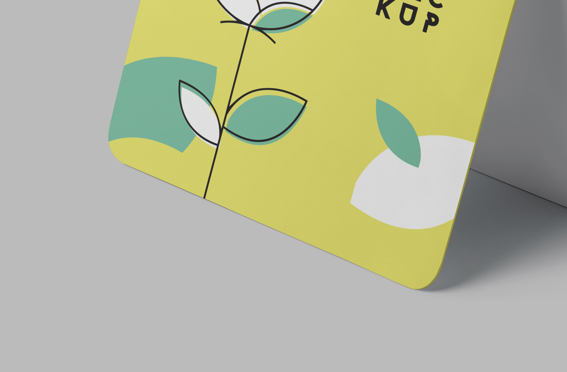 corporate branding mouse pad