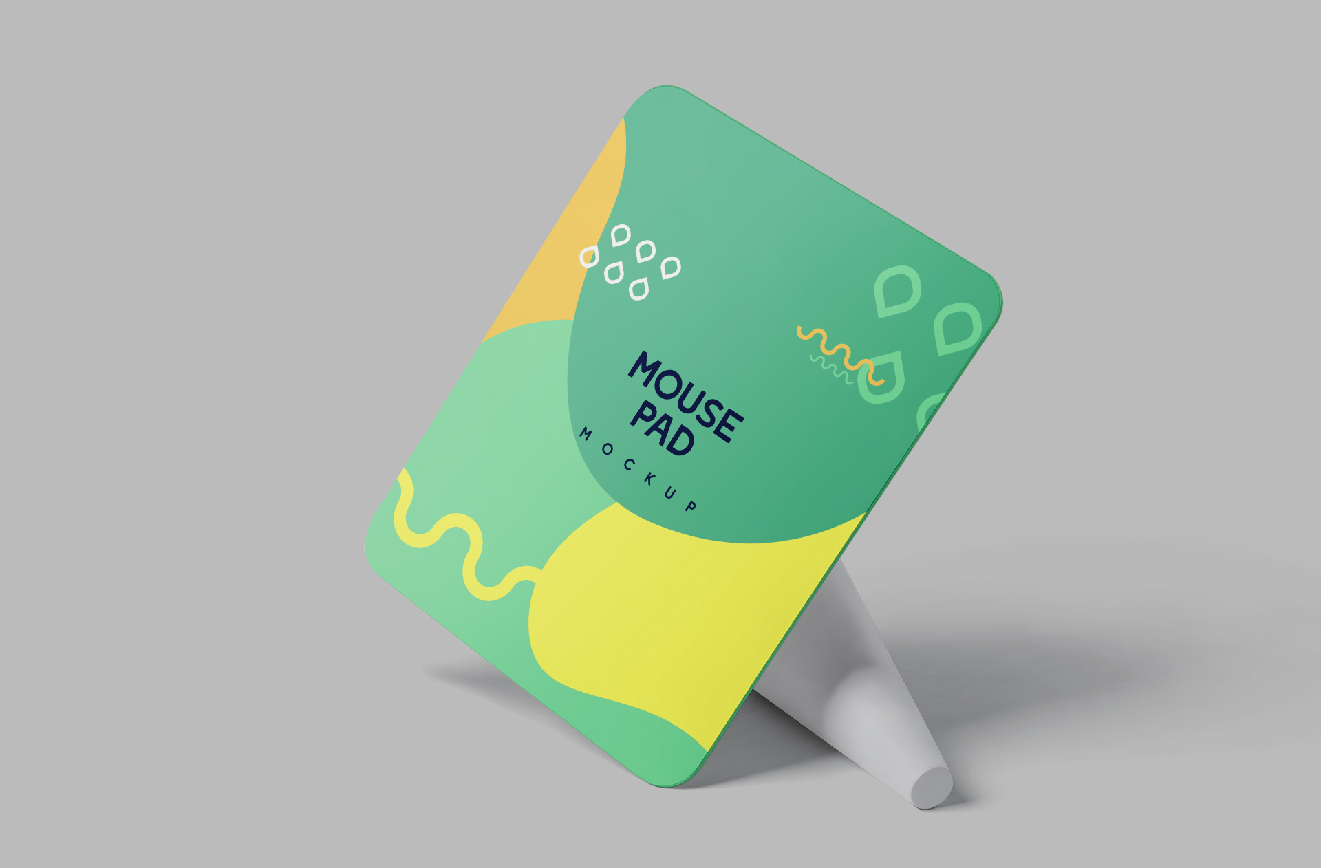 Modern Rectangular Mouse Pad Mockup for Branding Projects
