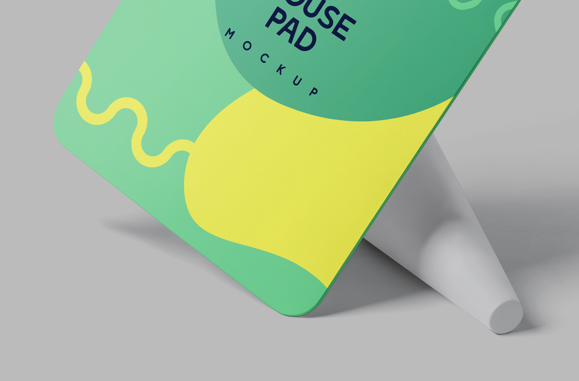 modern mouse pad mock-up
