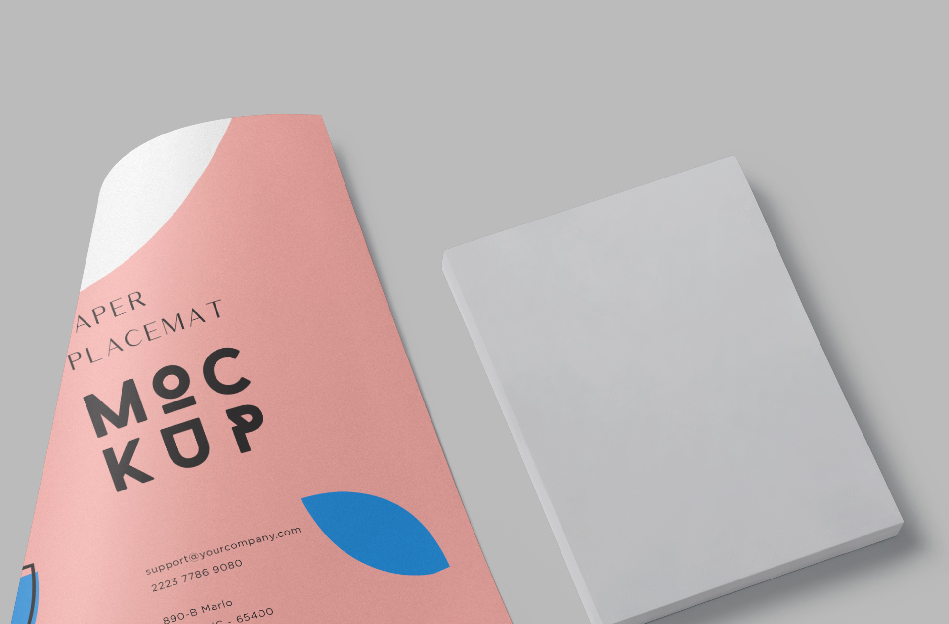 modern food branding mock-up