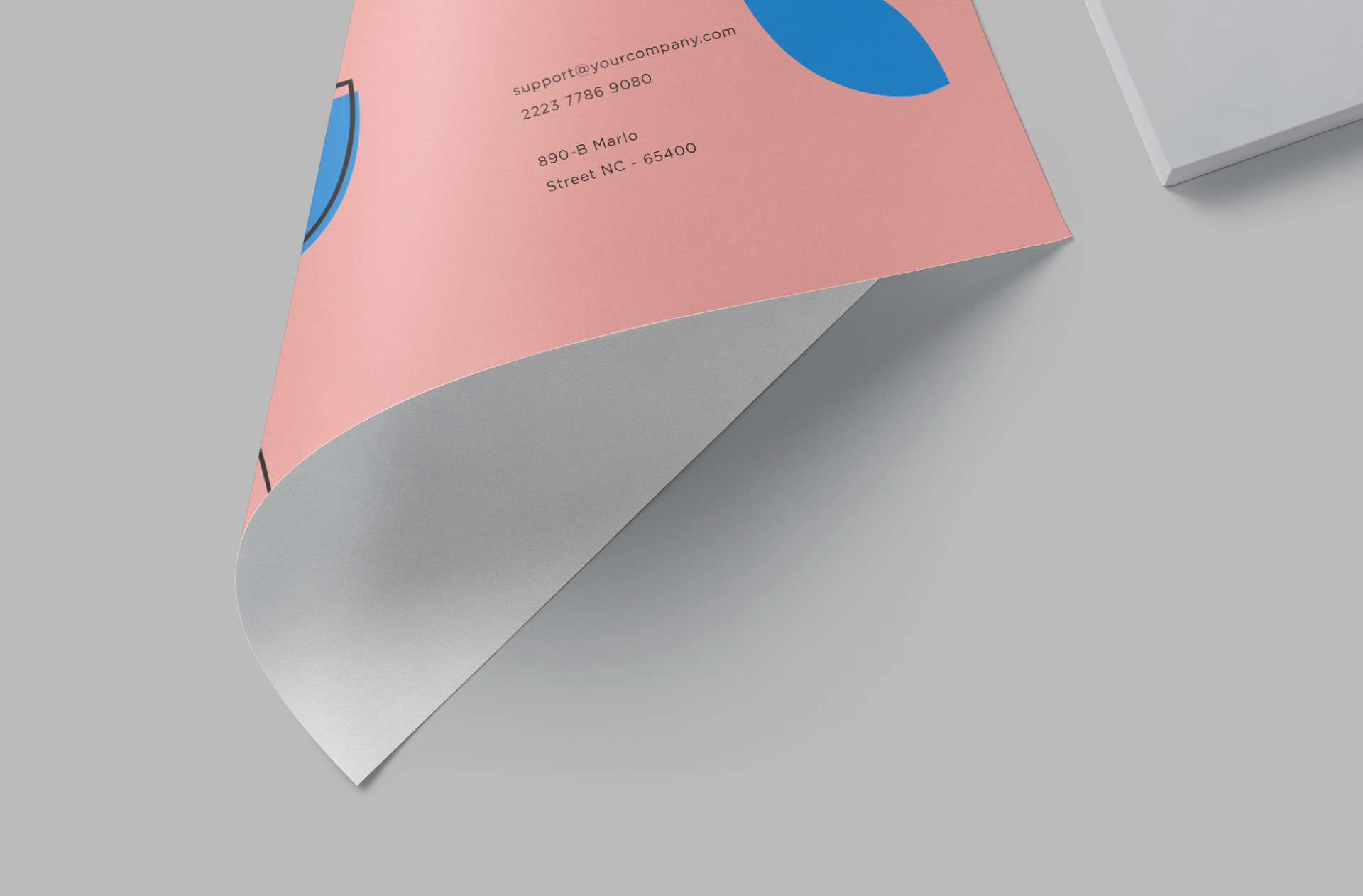 modern food branding mock-up
