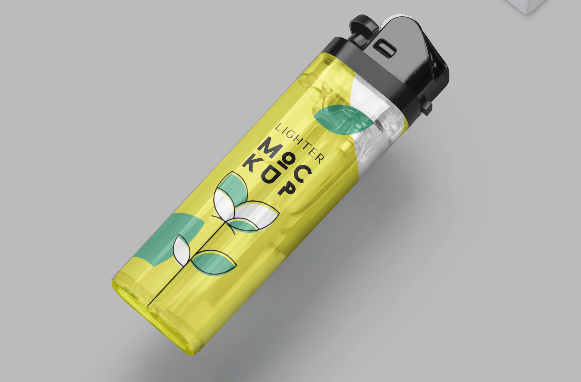 custom lighter design mock-up