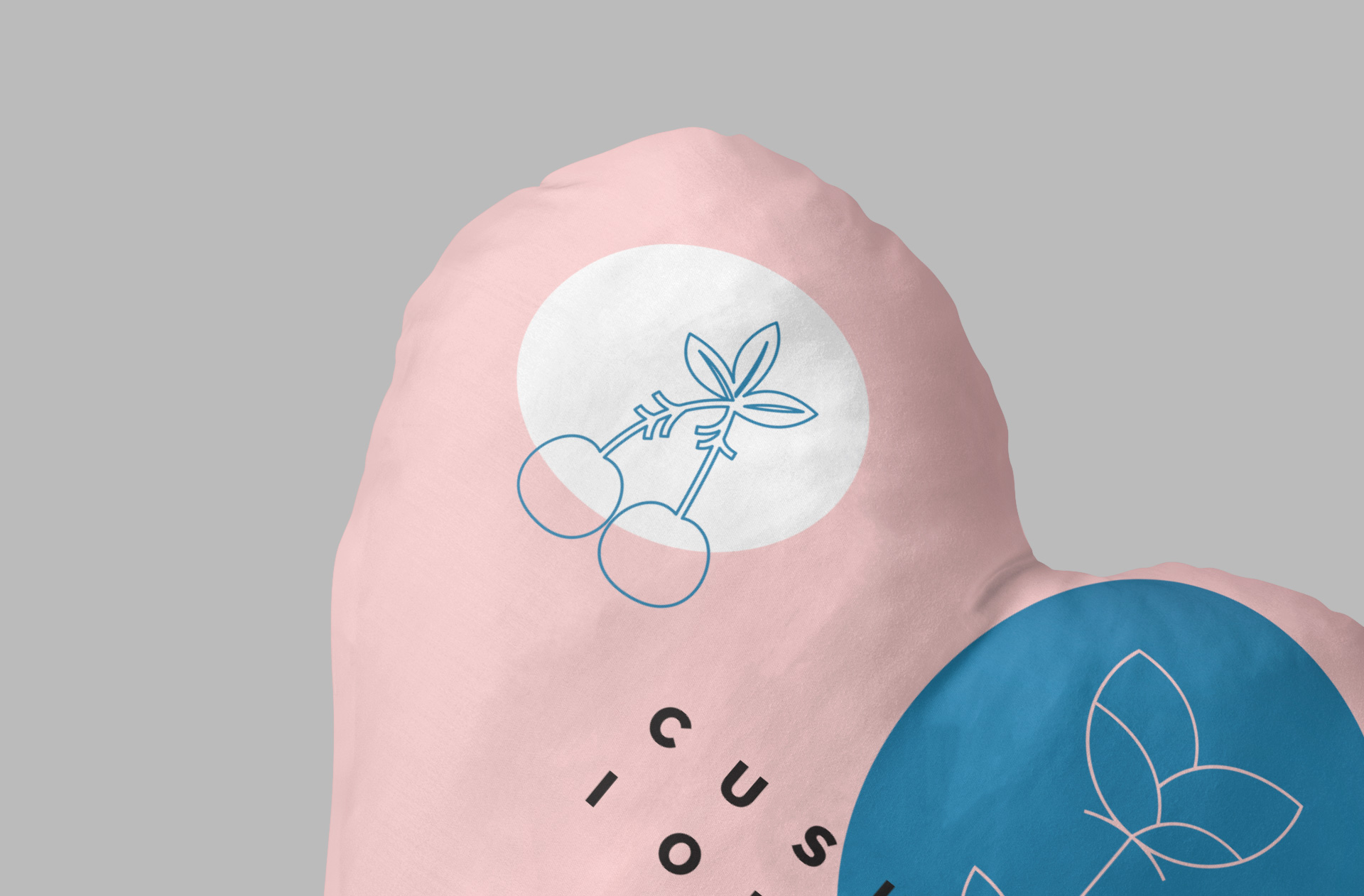 fabric cushion mock-up