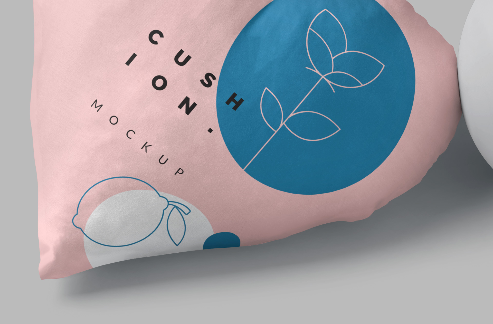 fabric cushion mock-up