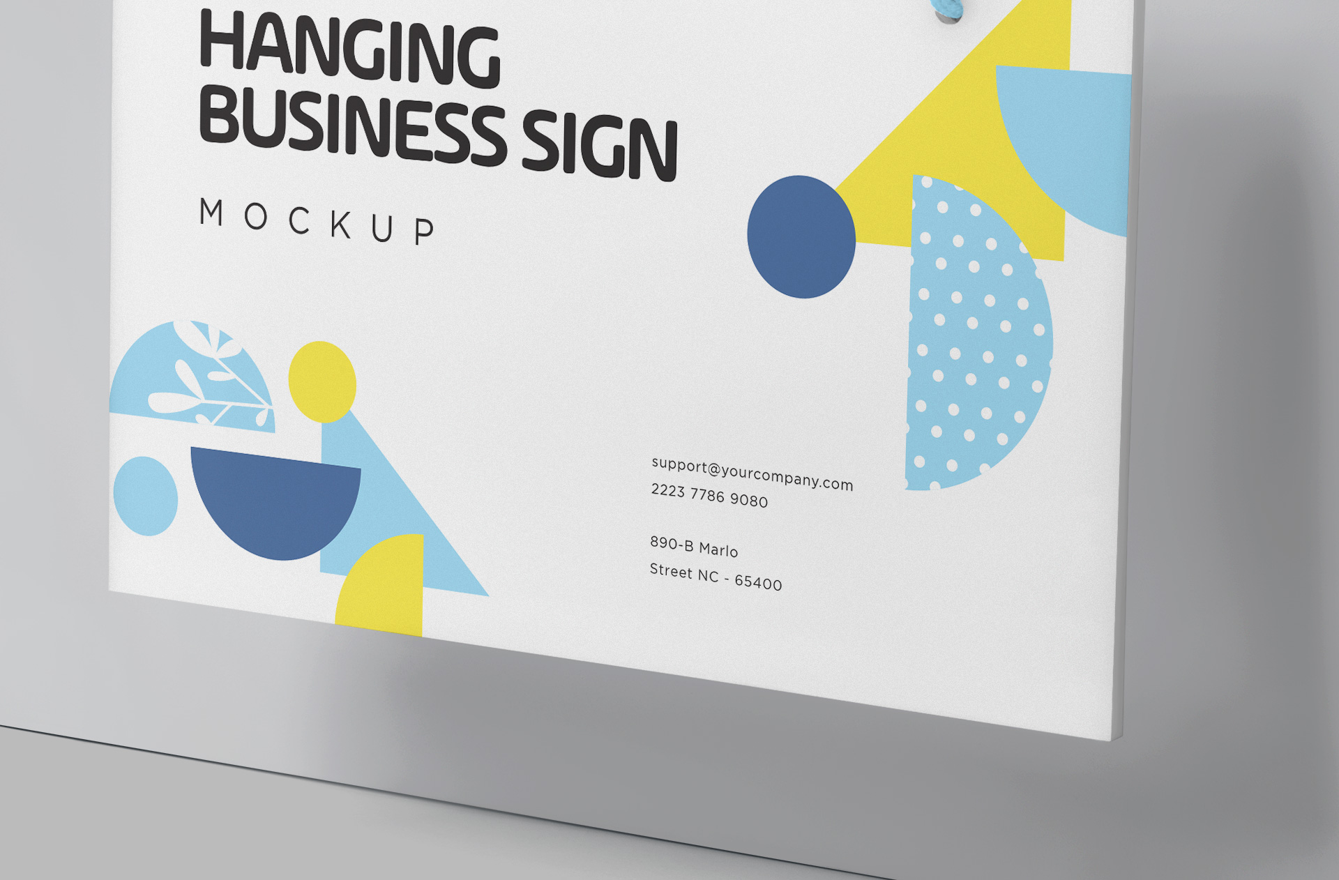 boutique sign mock-up