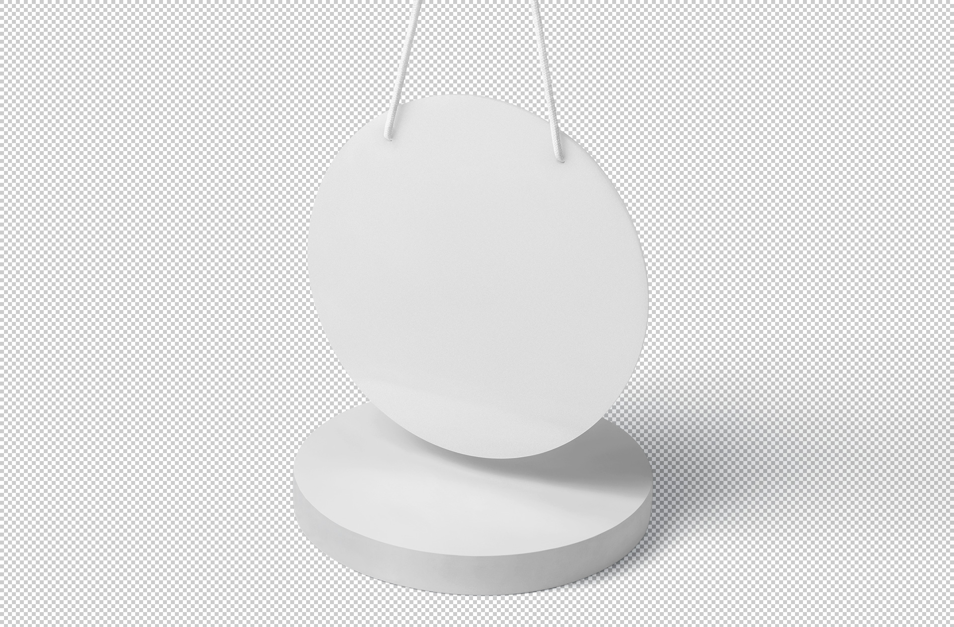 boutique hanging sign mock-up