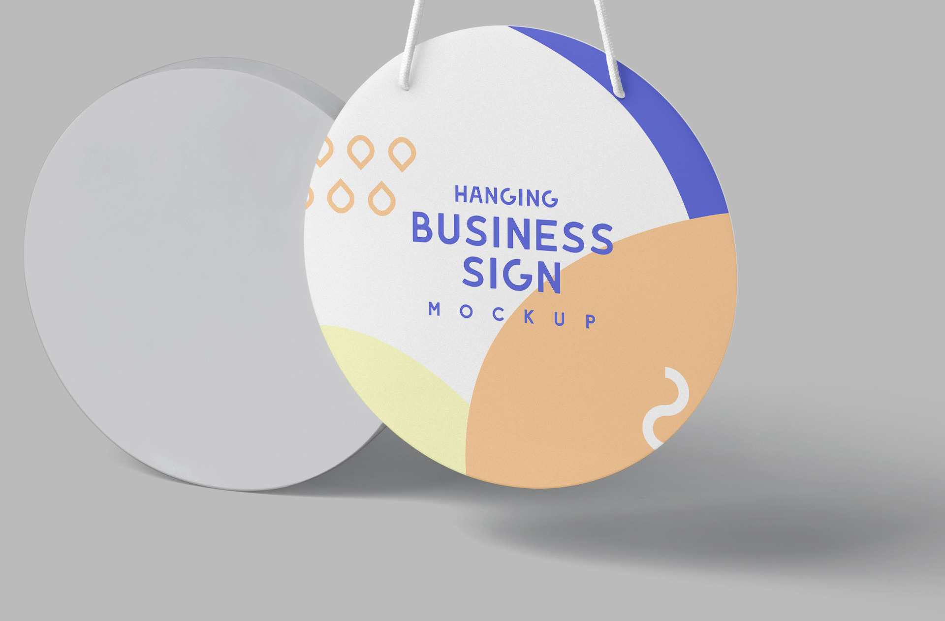 boutique logo sign mock-up