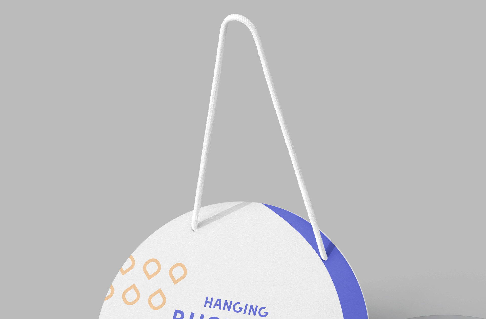 custom business sign mock-up