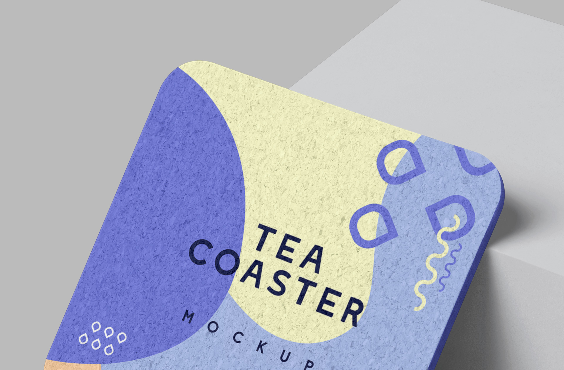 branding coaster template