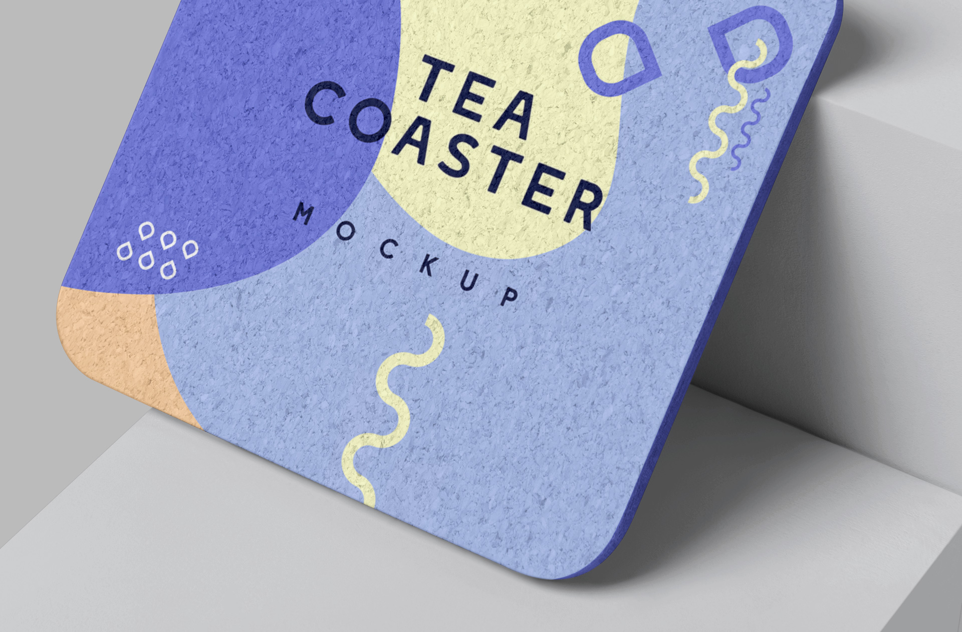 branding coaster template