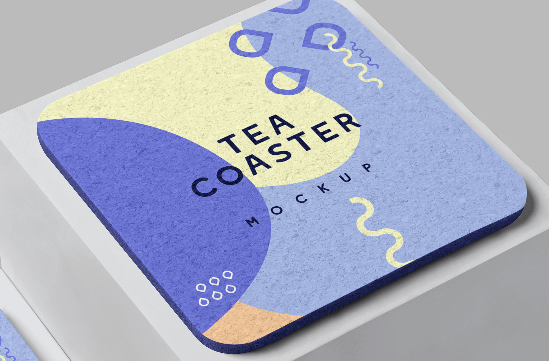 modern coaster PSD