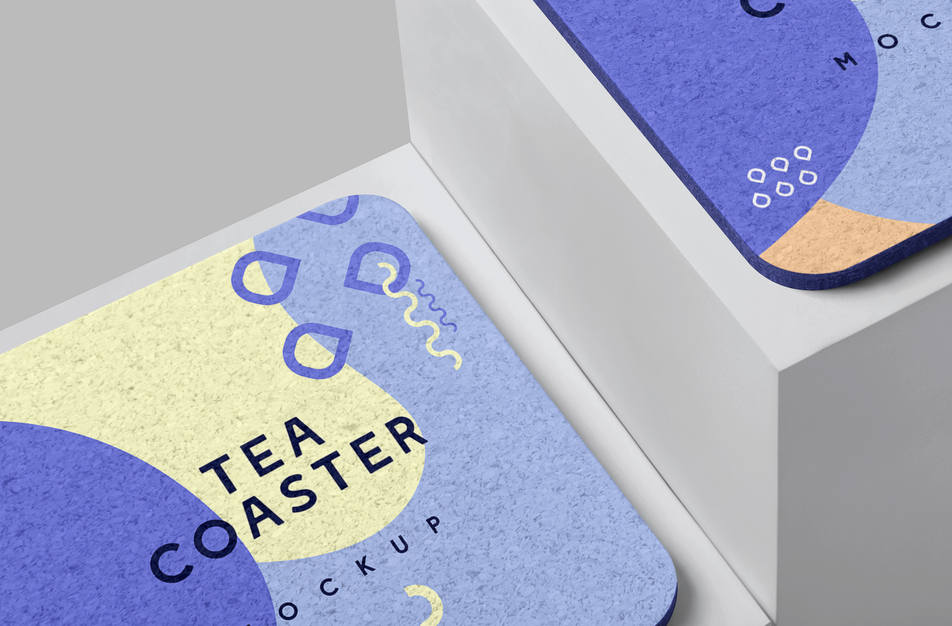 modern coaster PSD