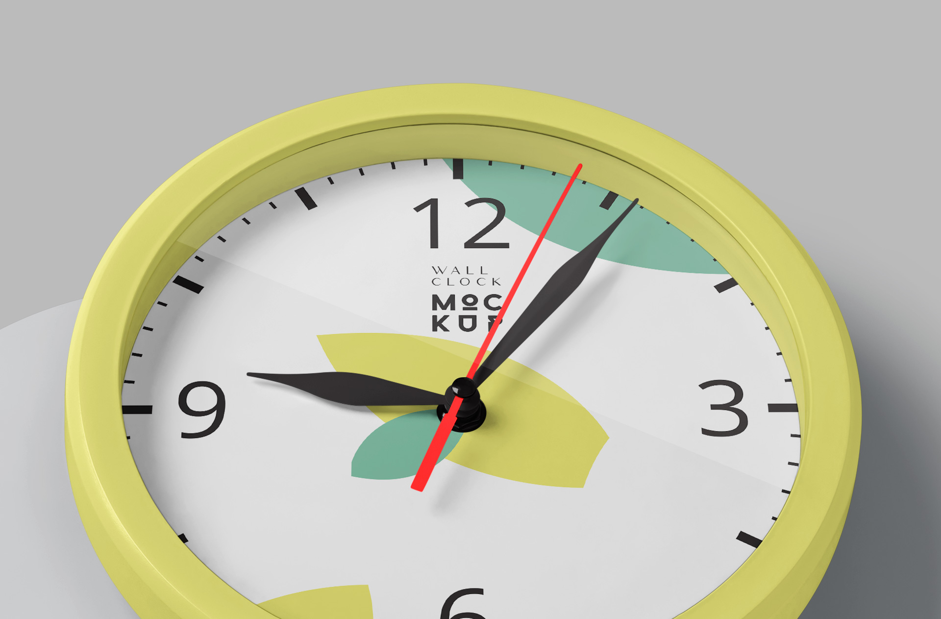 branding decor clock PSD