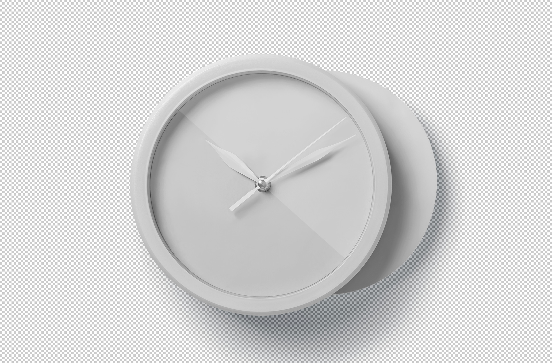 branding decor clock PSD
