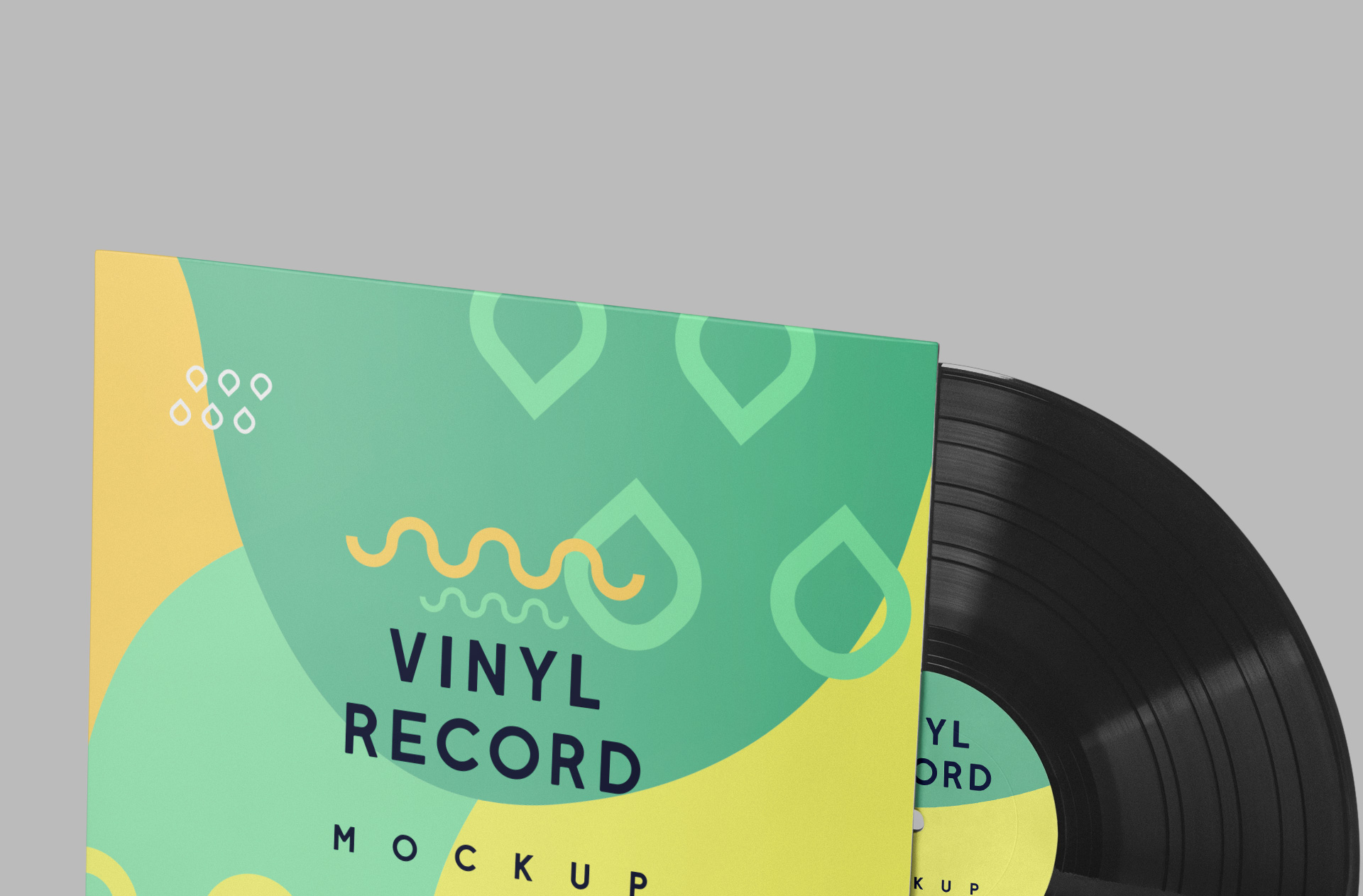 album branding mockup