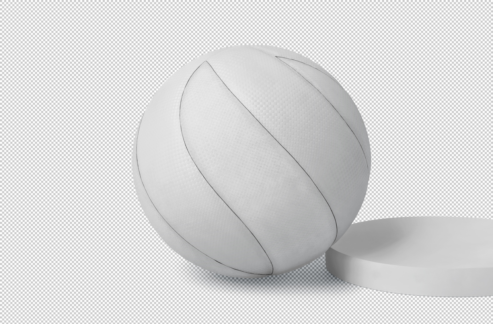 editable volleyball PSD