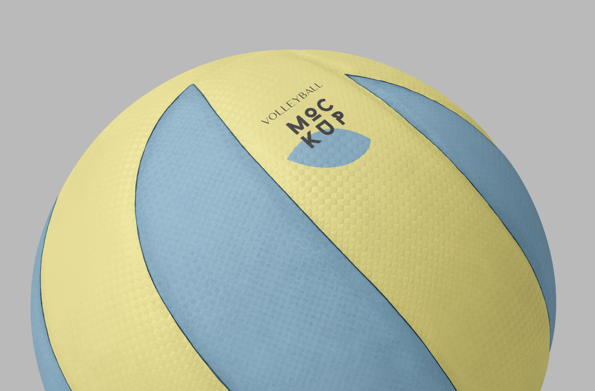 editable volleyball PSD