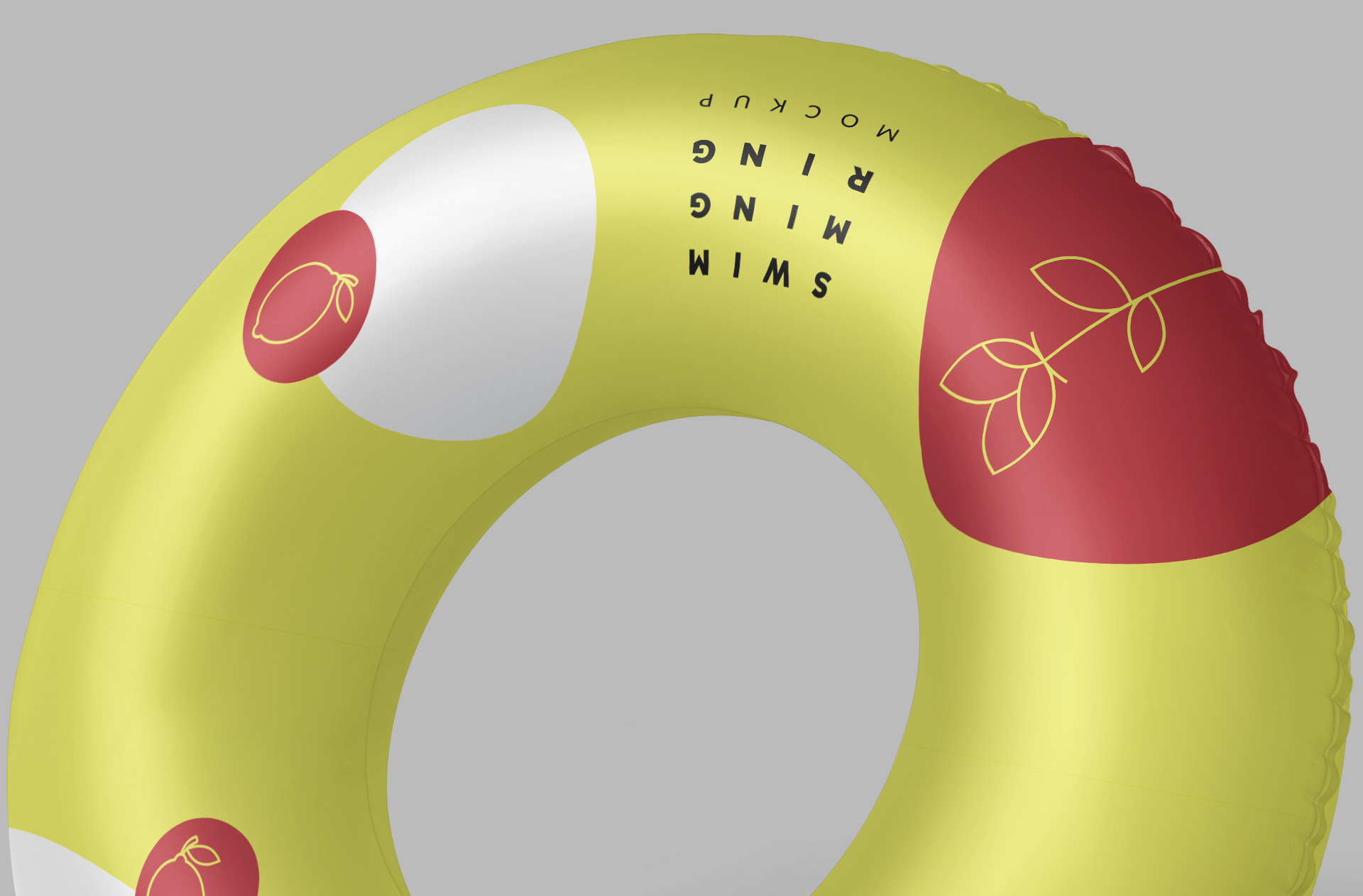 floating device mockup