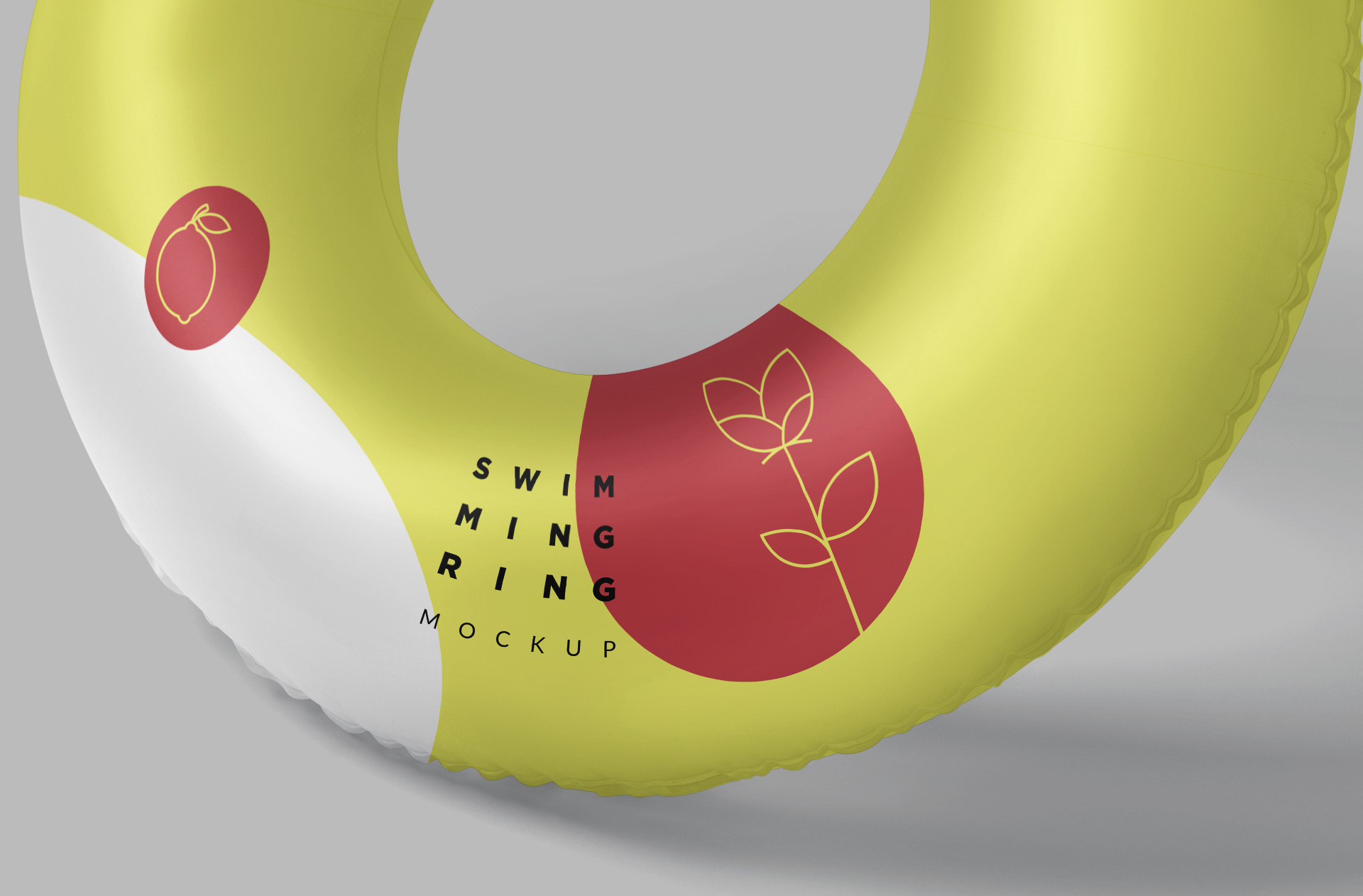 floating device mockup
