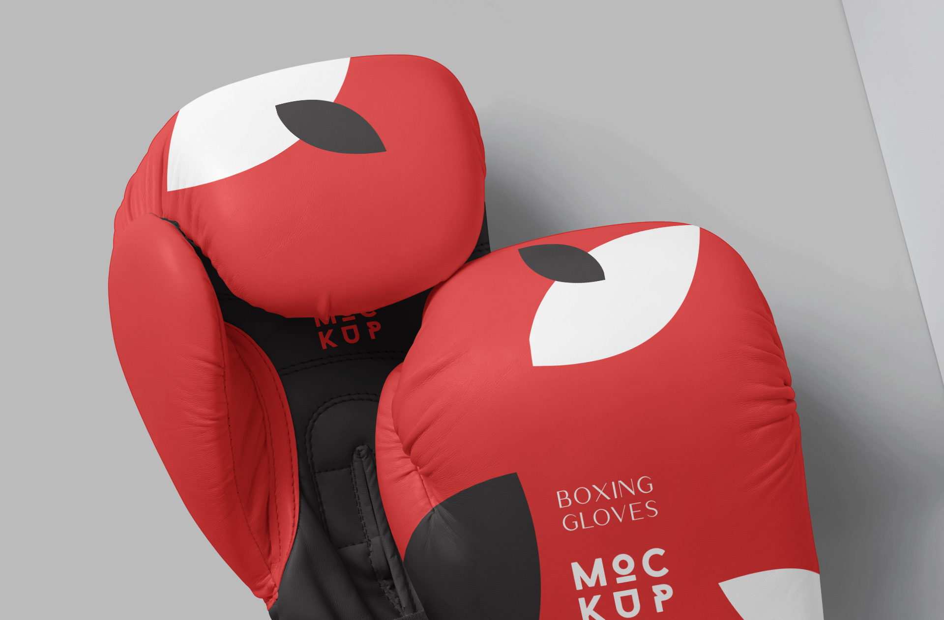 boxing gloves mockup