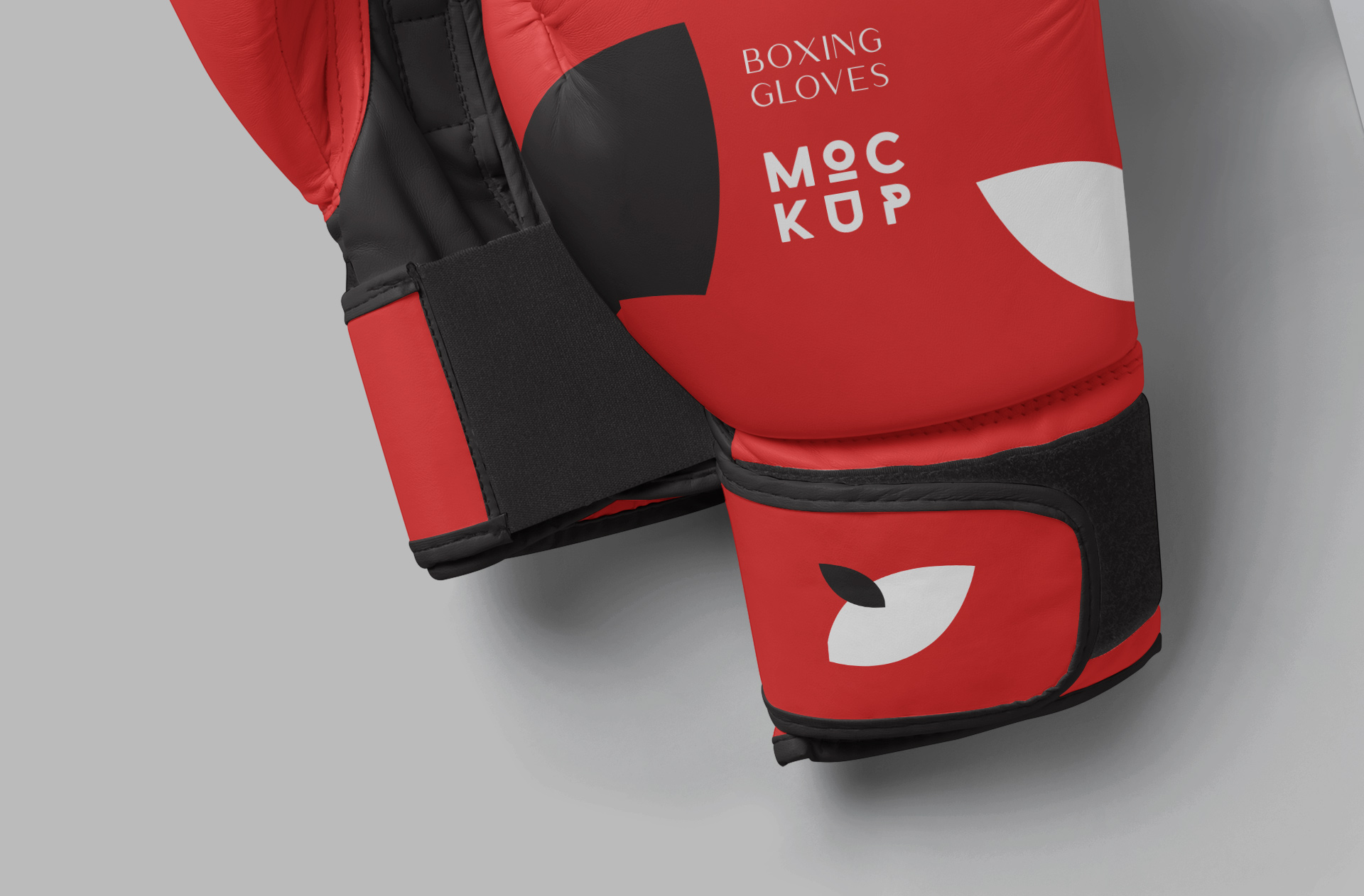 boxing gloves mockup