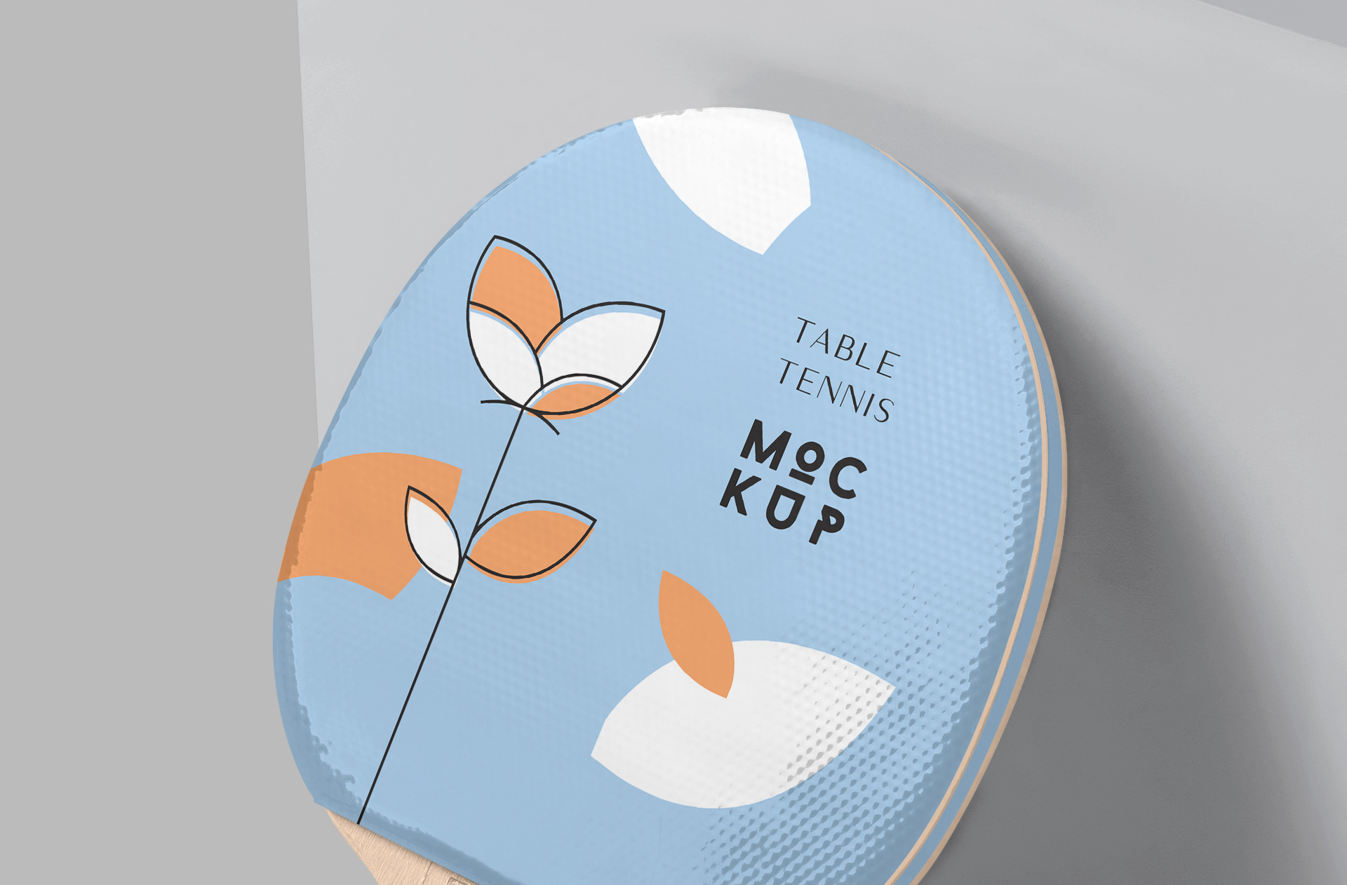 detailed ping pong paddle template