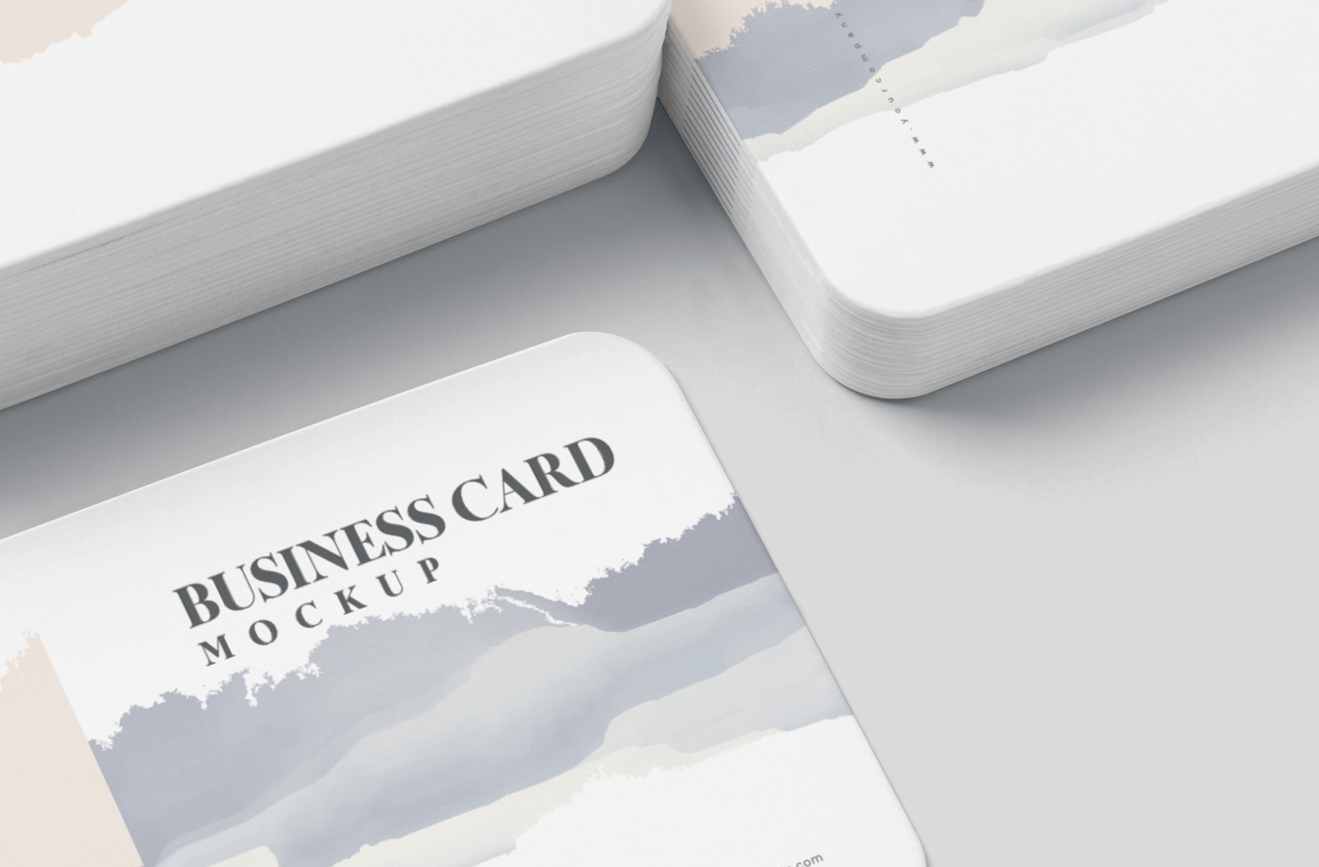 business card mockup