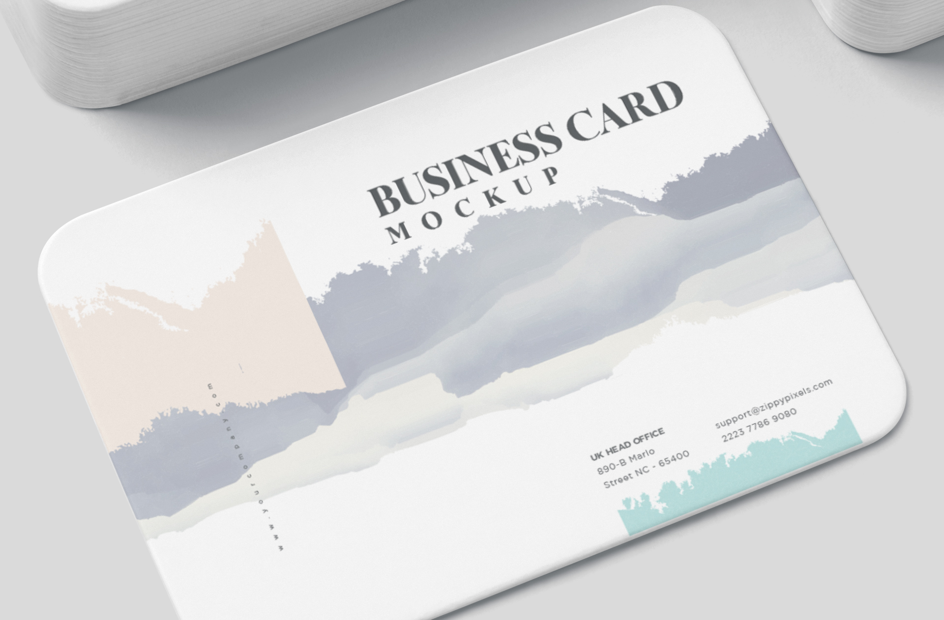 business card mockup