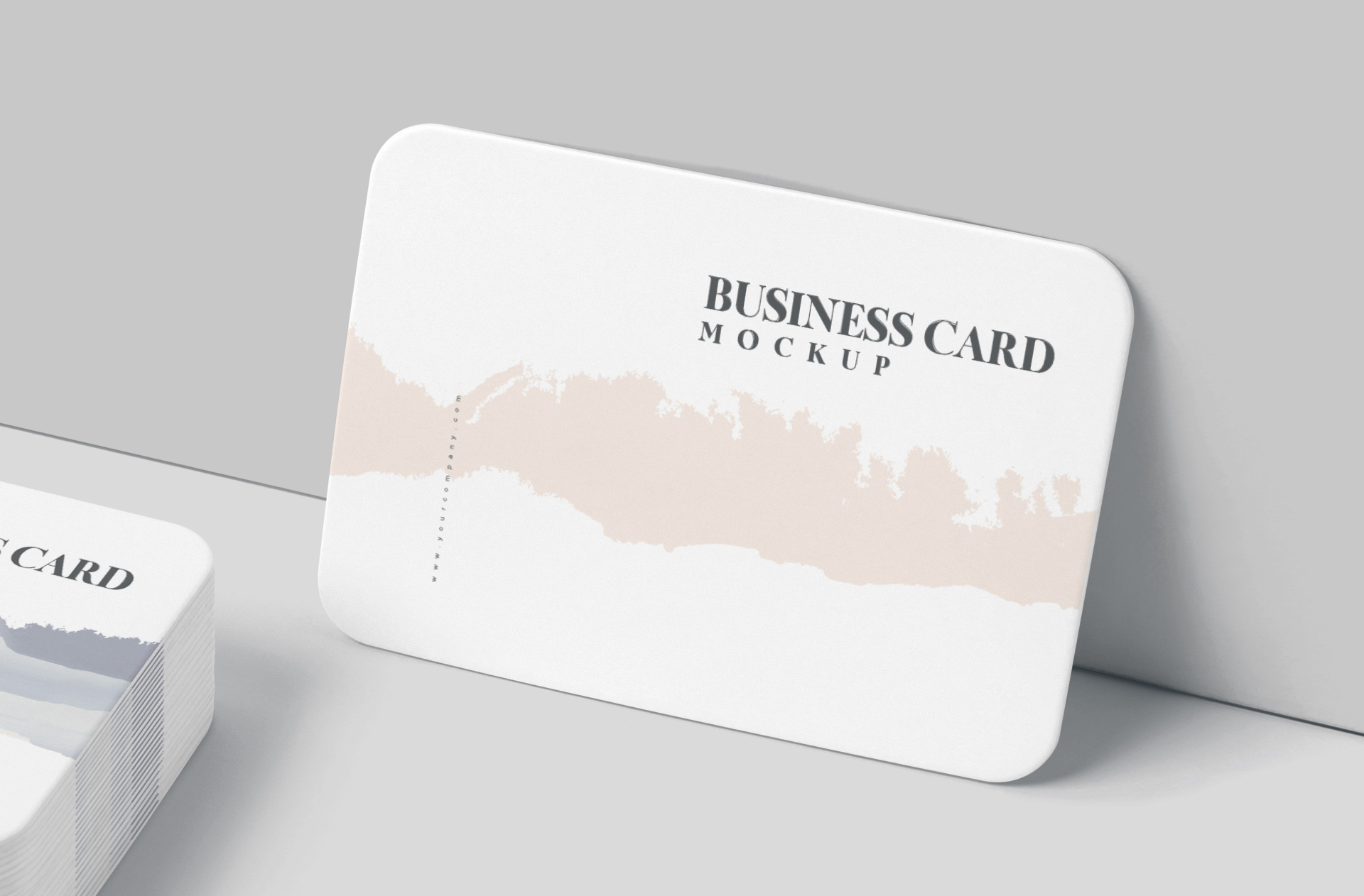 business card mockup