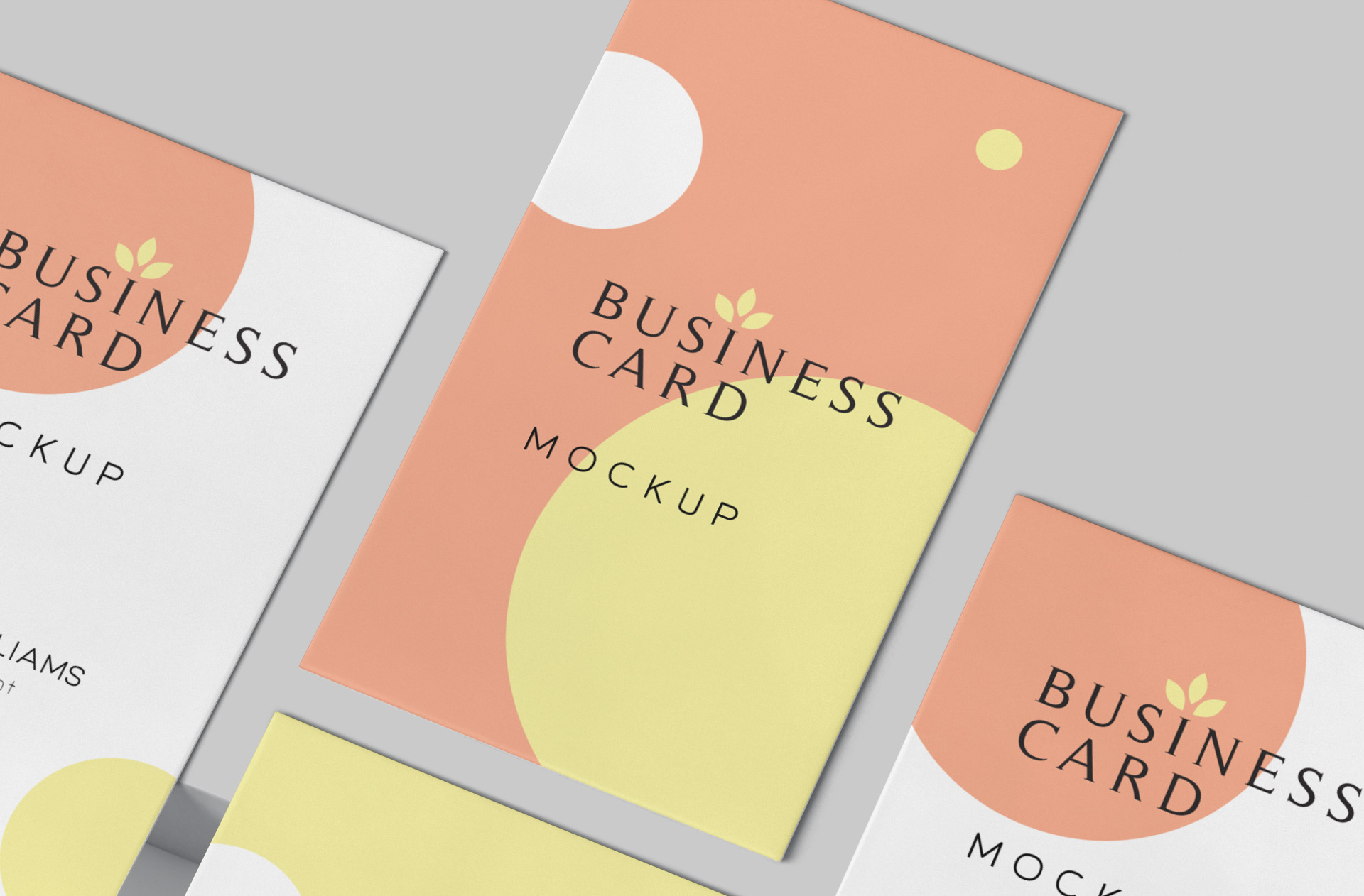 business card mock-up
