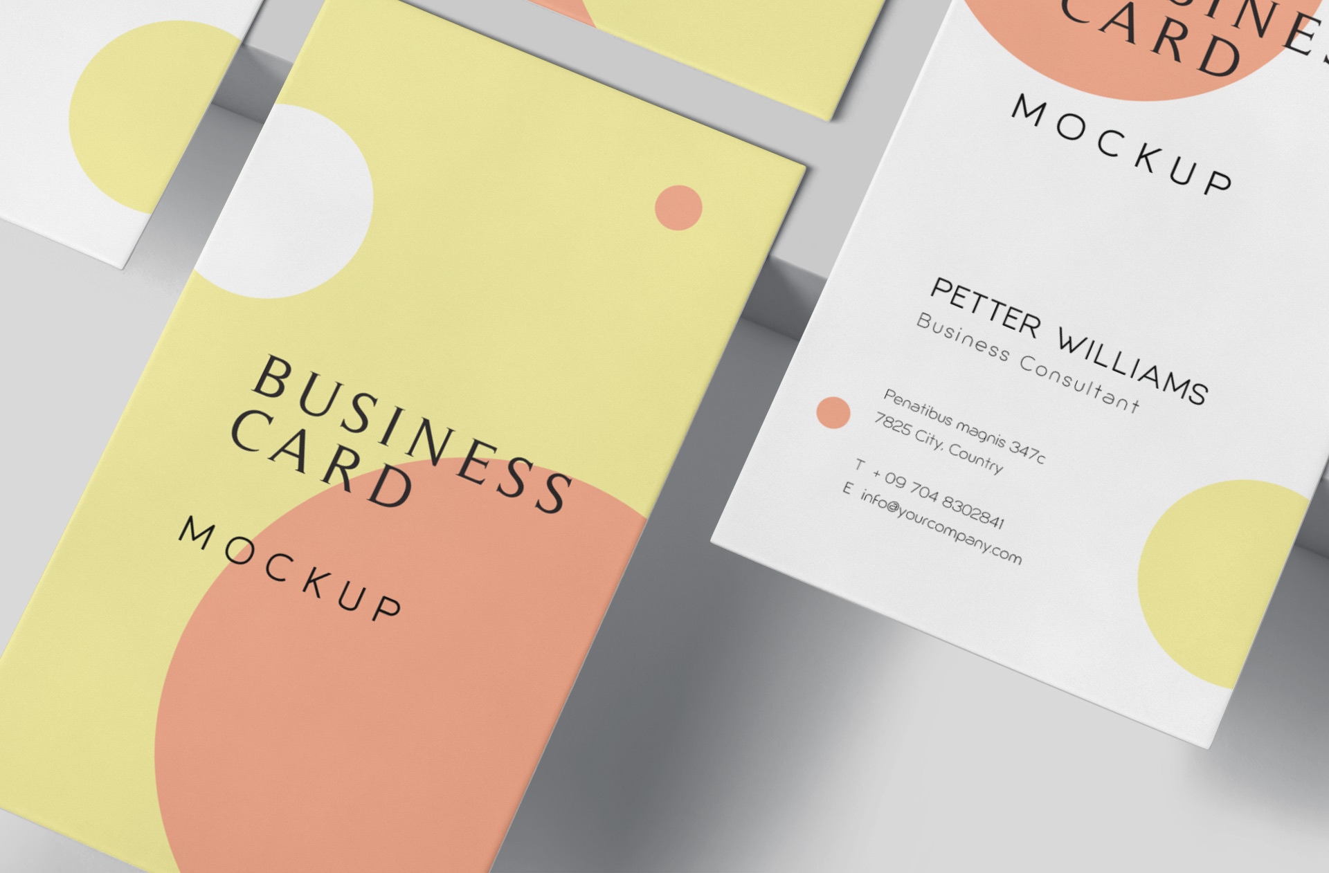 business card mock-up