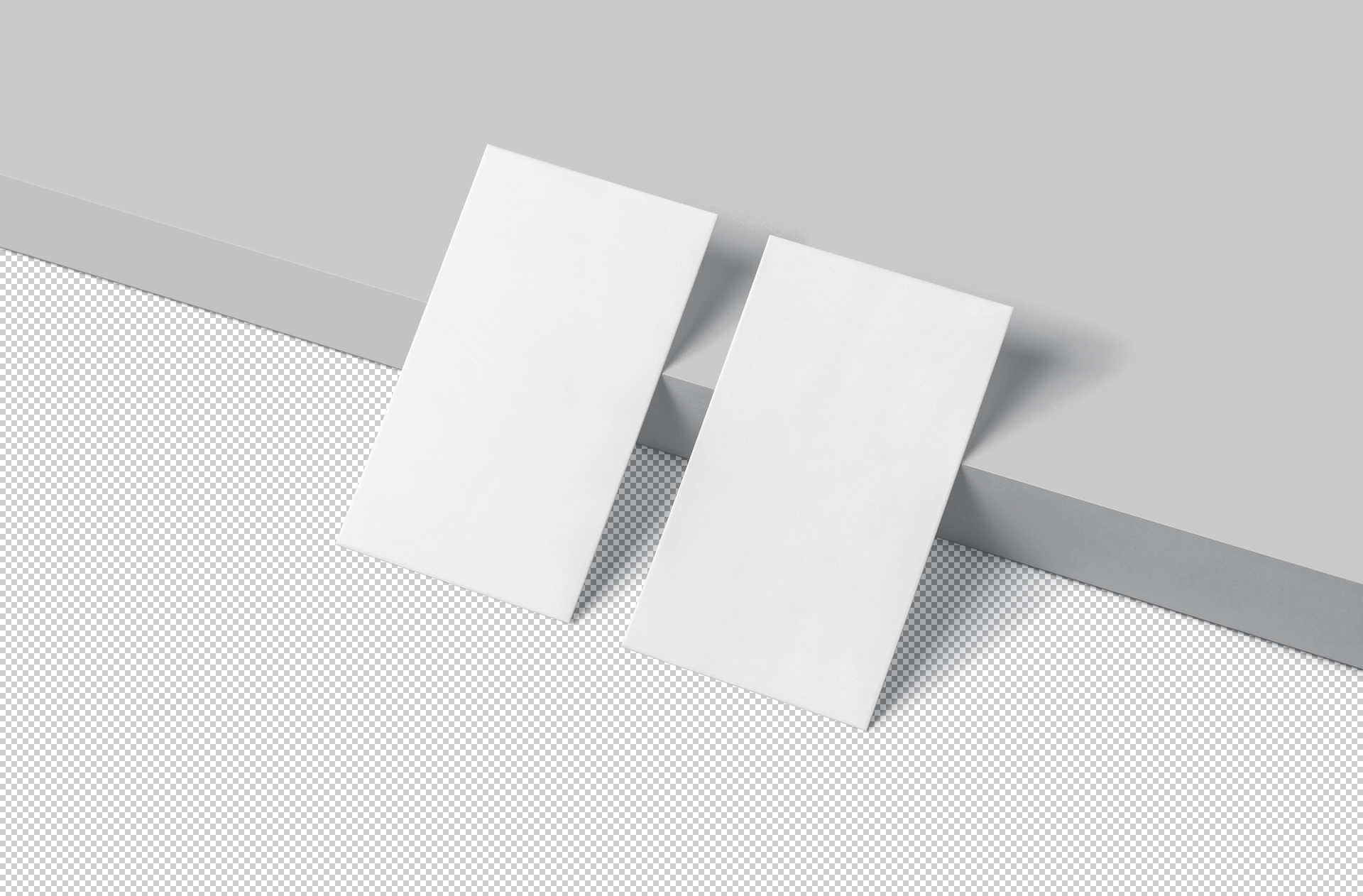 business card layout mockup