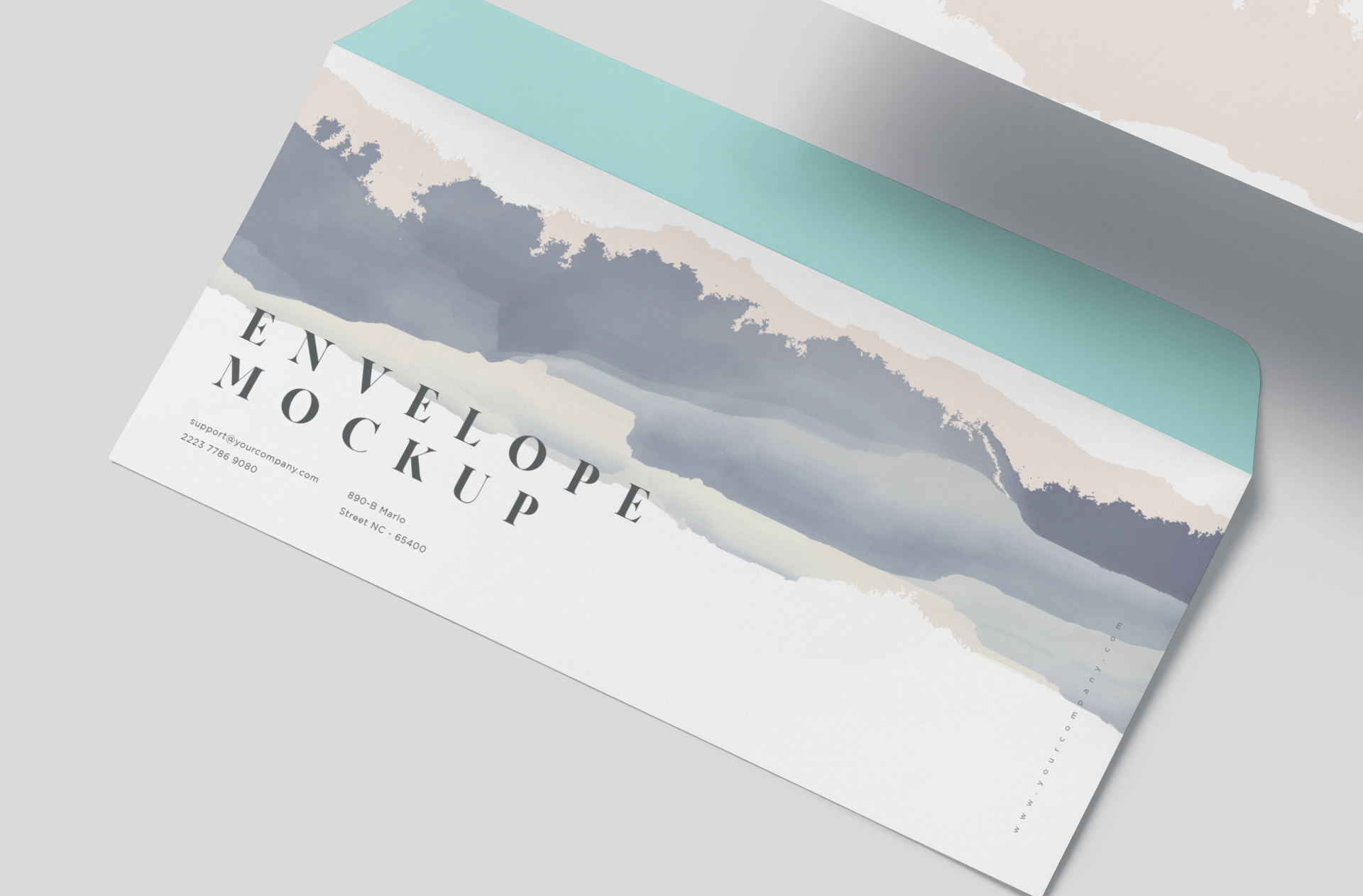 business marketing envelope