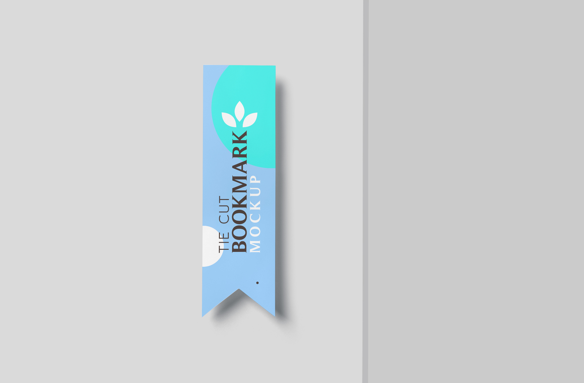 Stylish Floating Bookmark Mockup for Branding