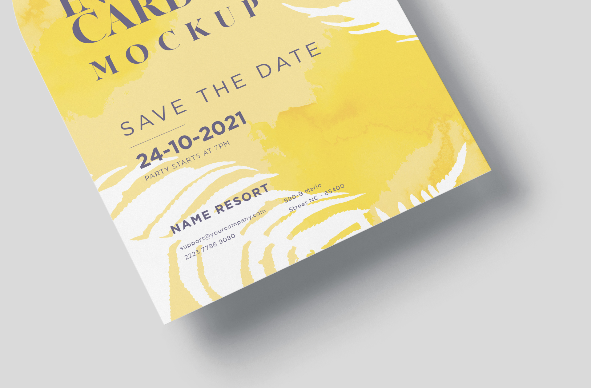 branding invitation card