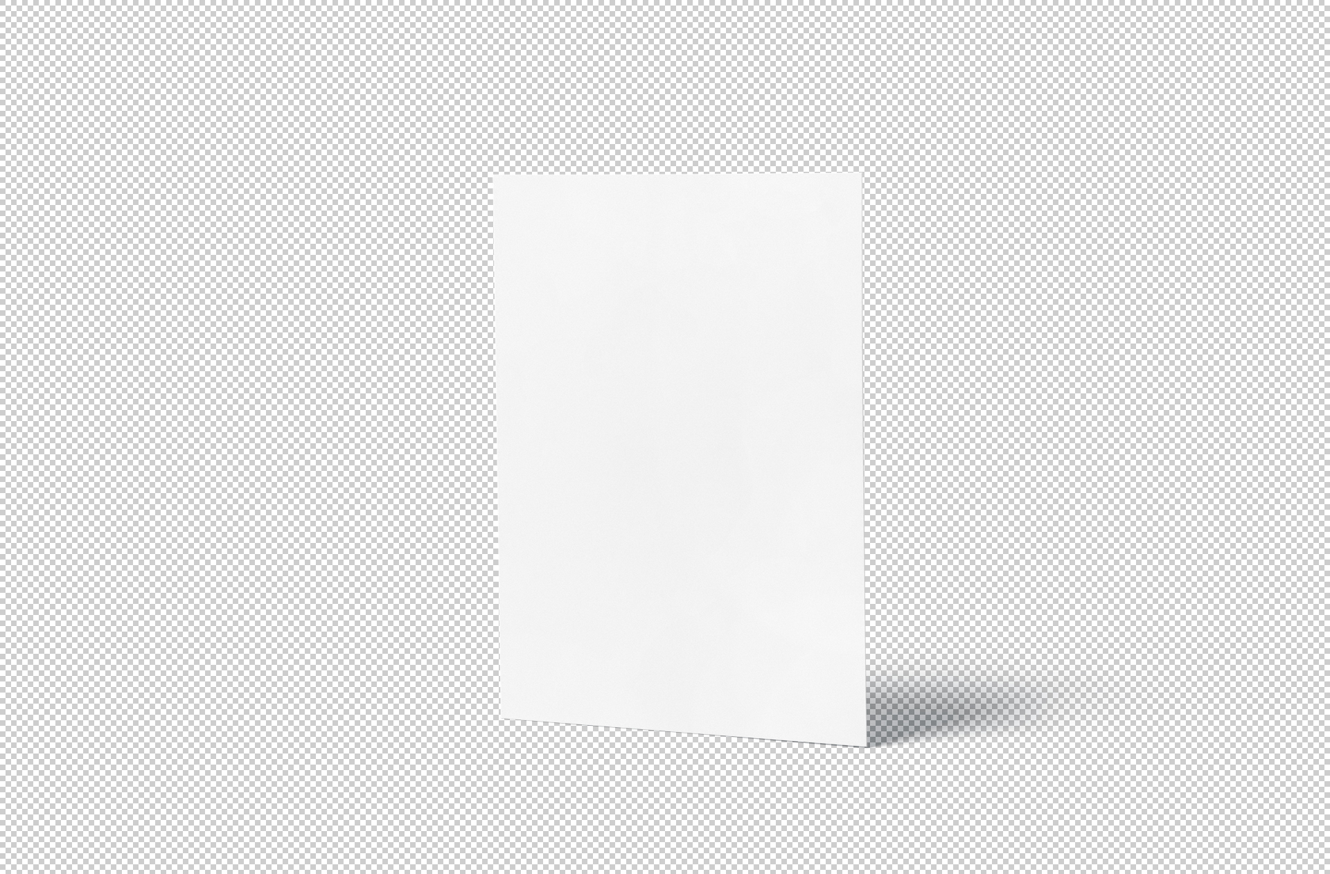 A5 invitation mockup