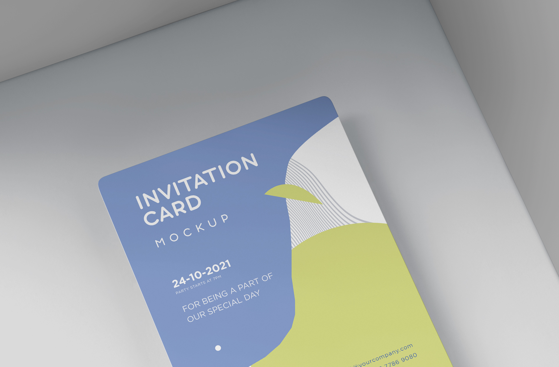 corporate branding card