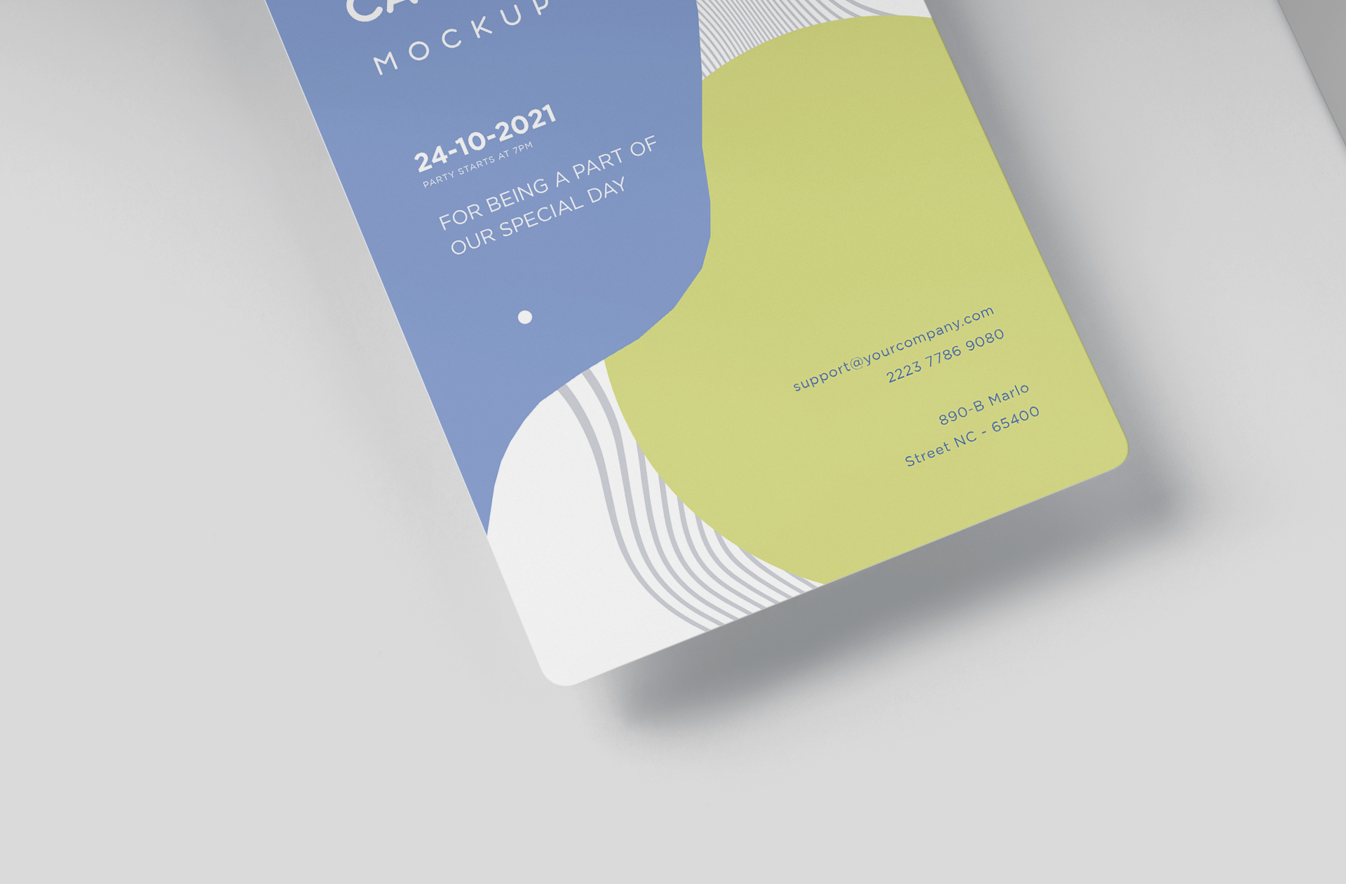 corporate branding card