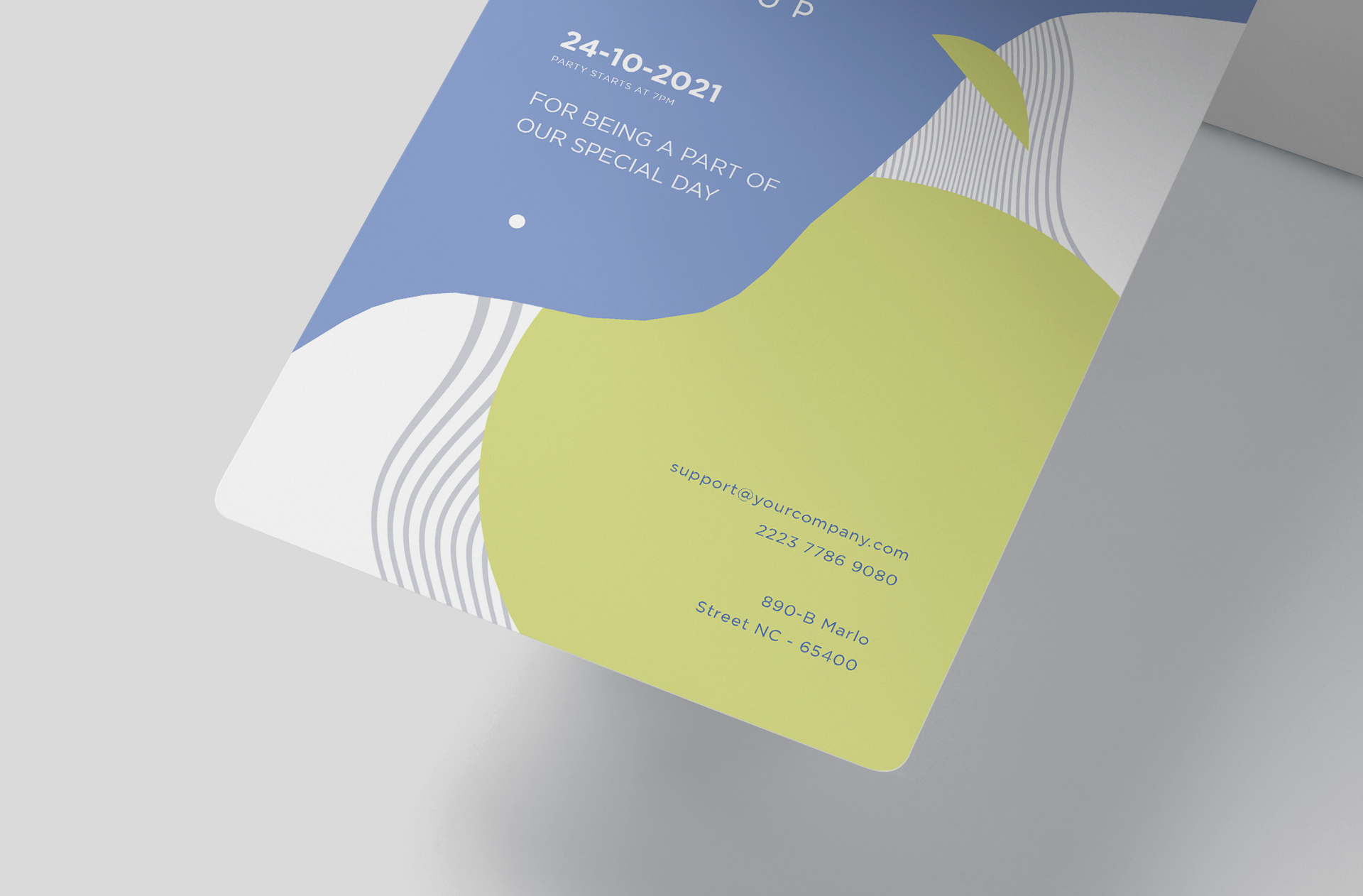 corporate branding invitation