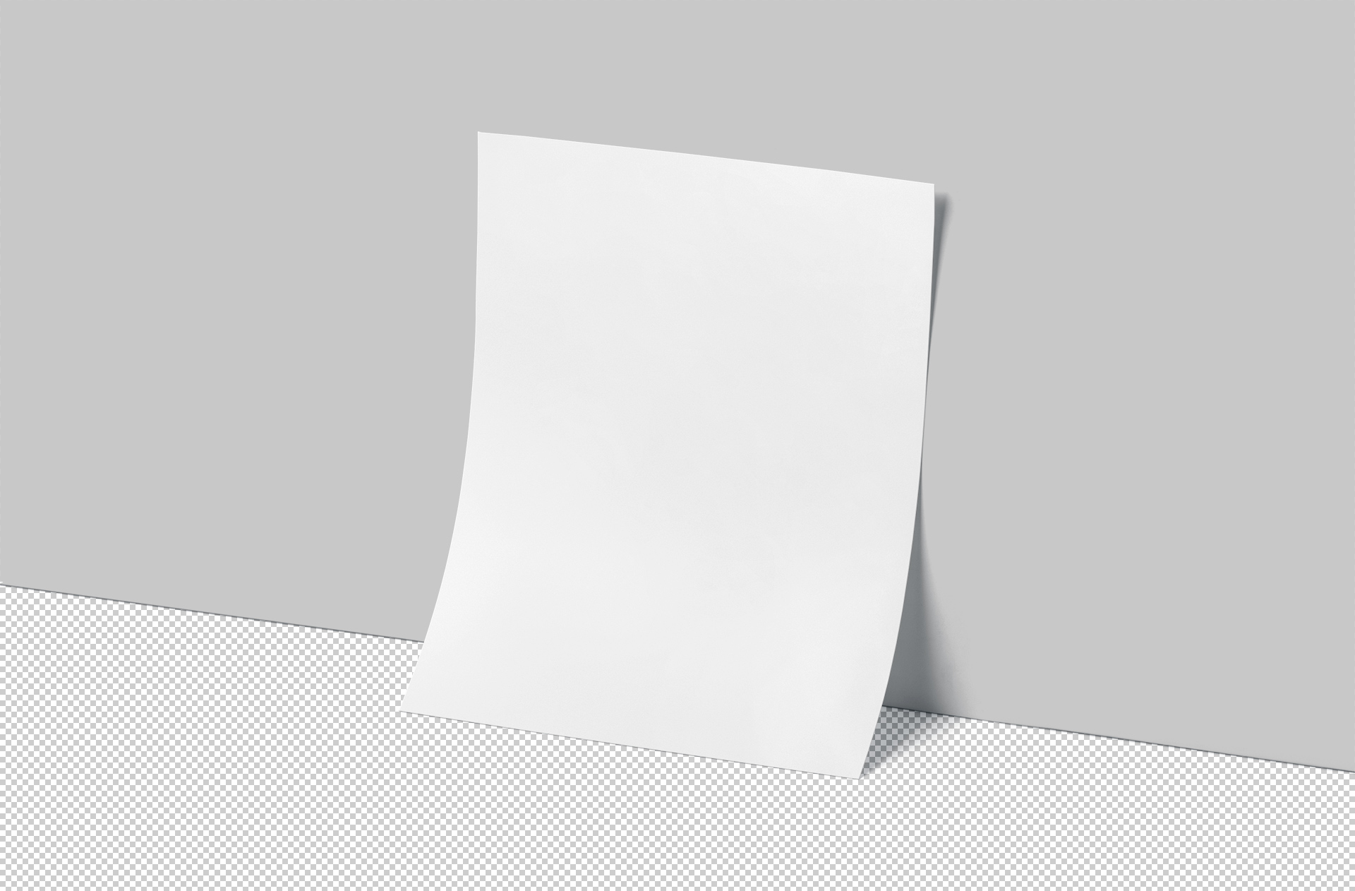 branding letter mockup