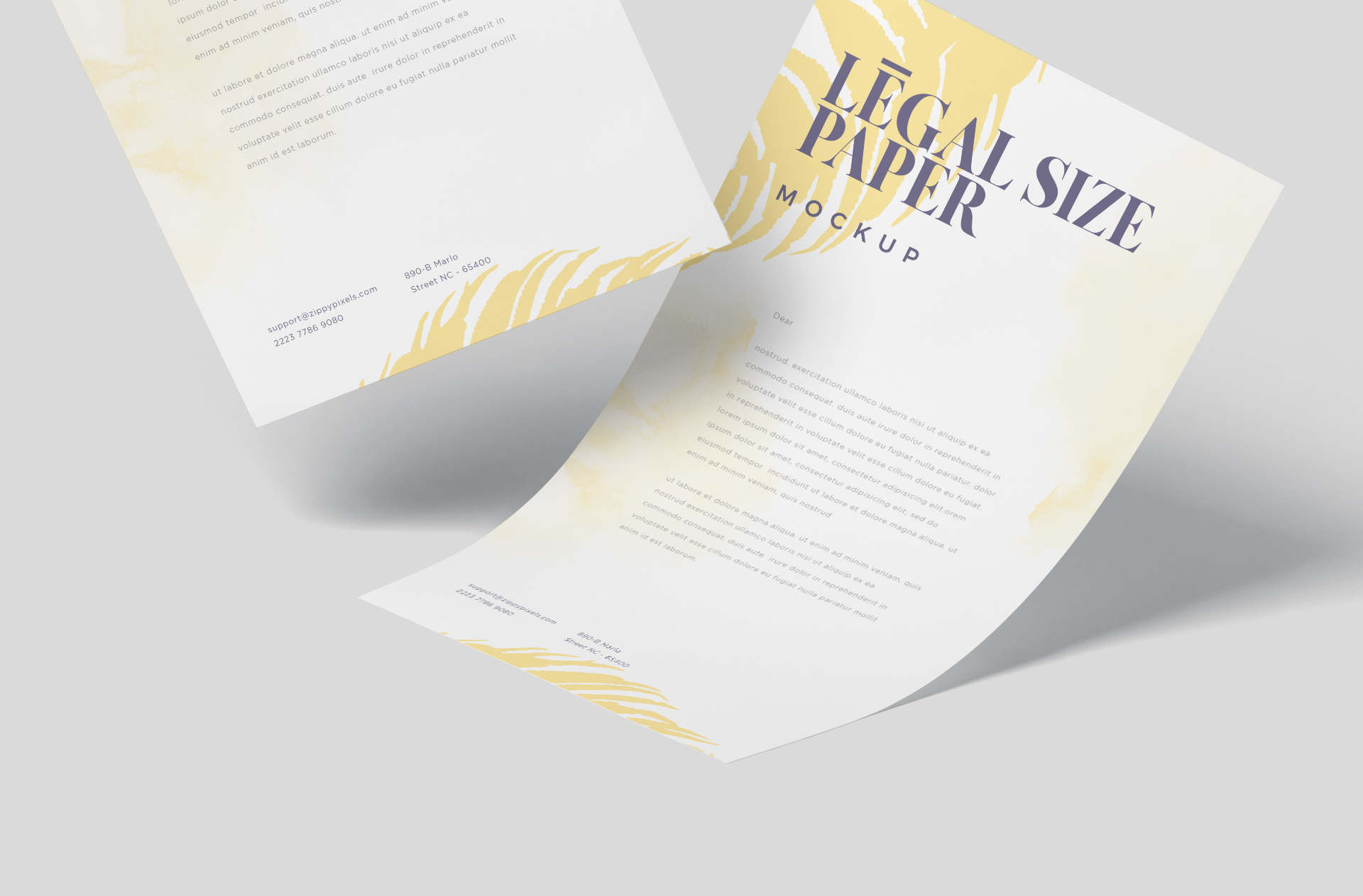 branding stationery PSD