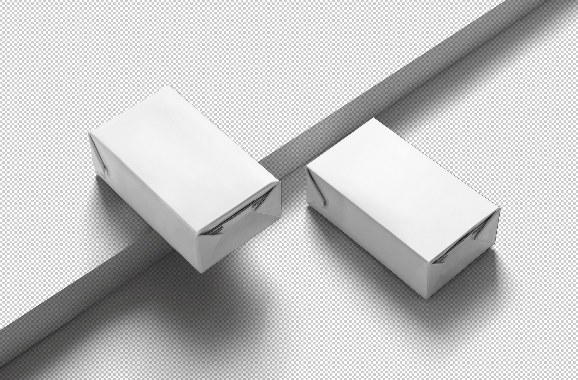 beverage packaging mock-up