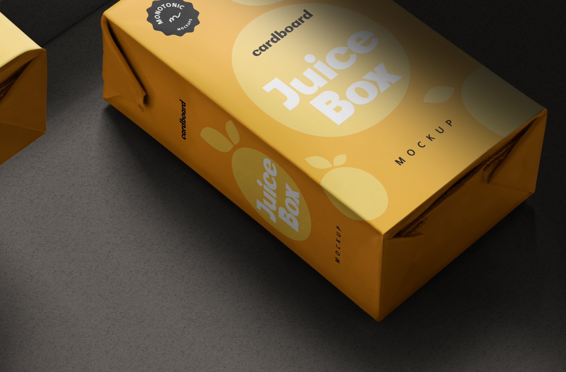 beverage packaging mock-up