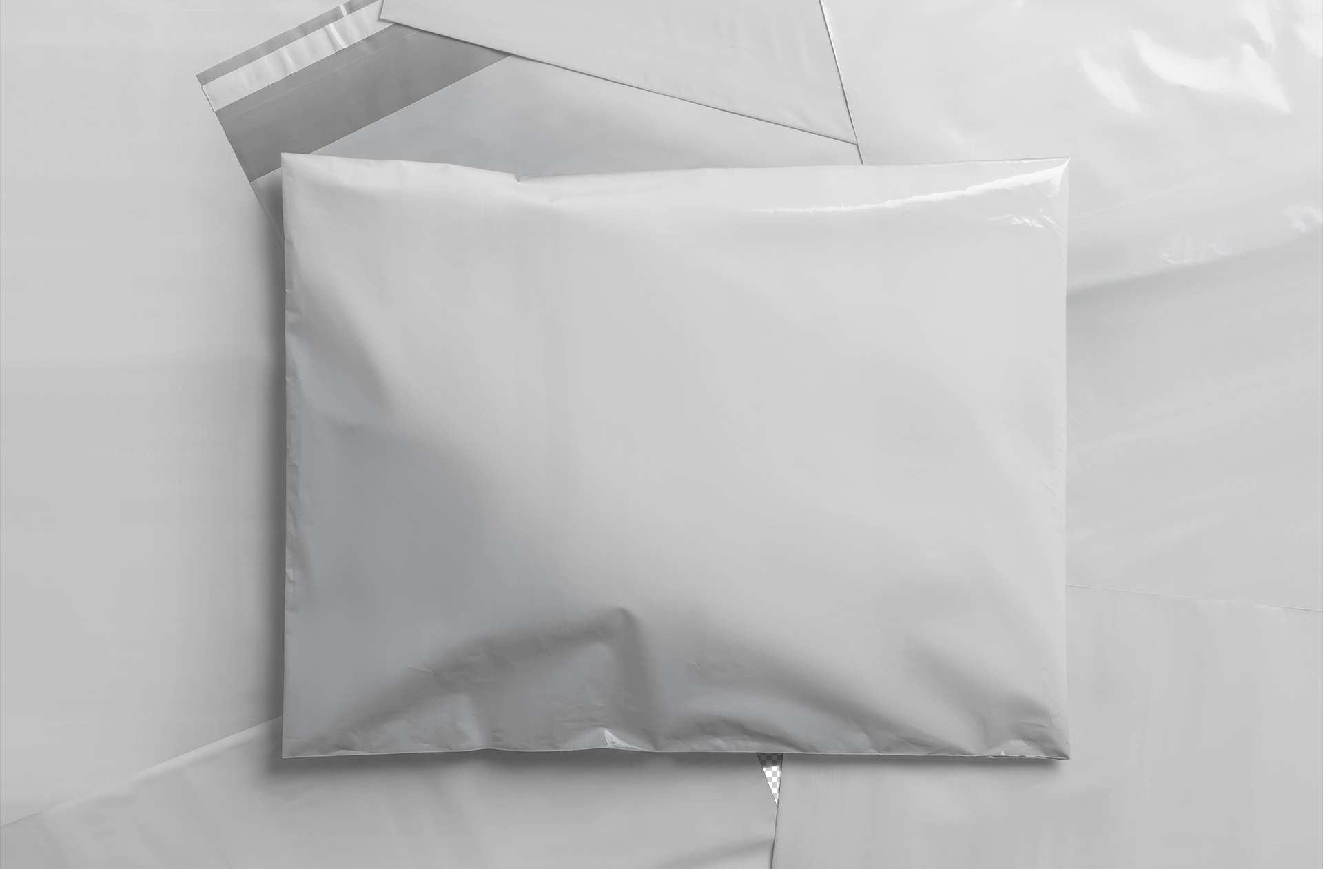 postal packaging mock-up