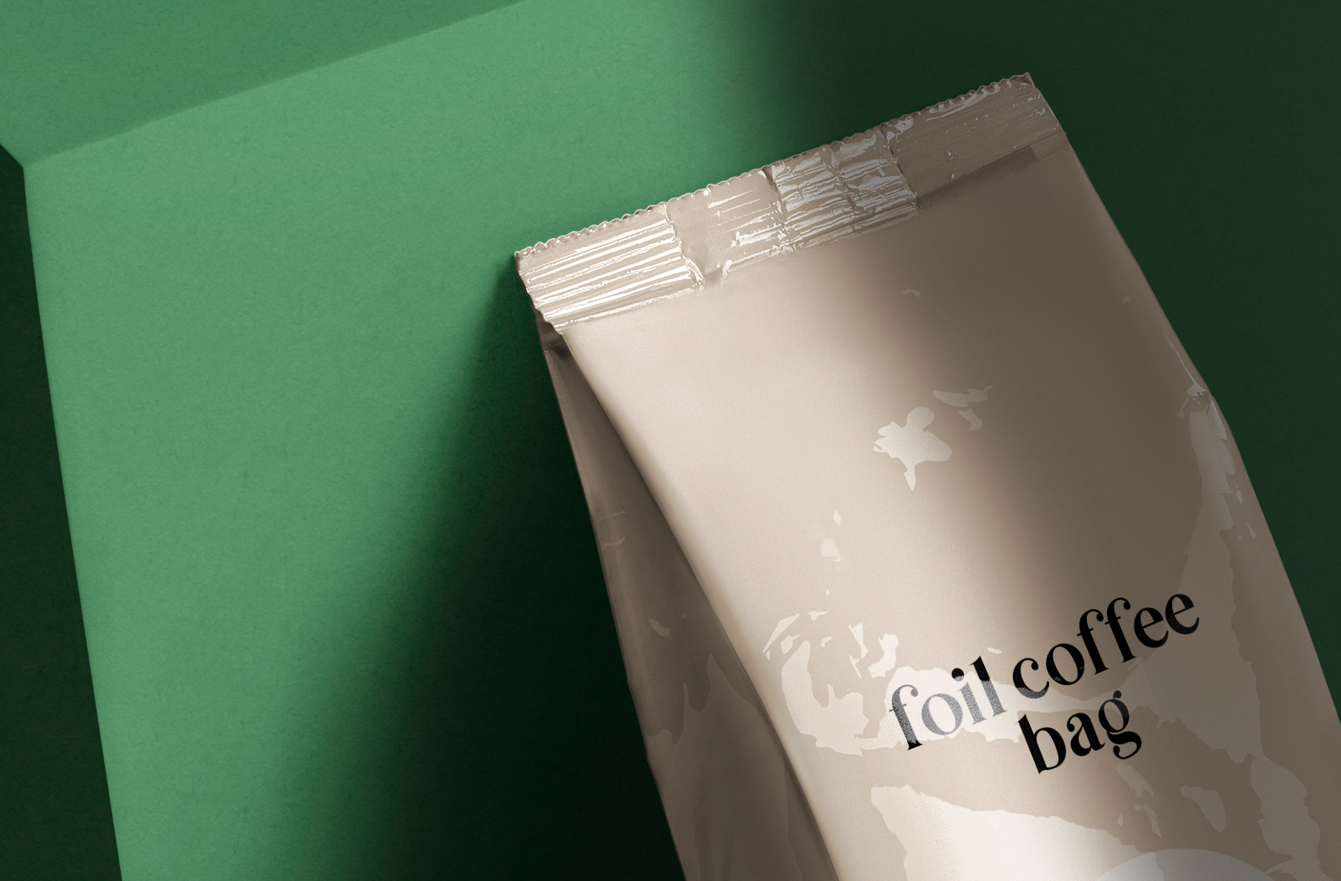 coffee packaging mock-up