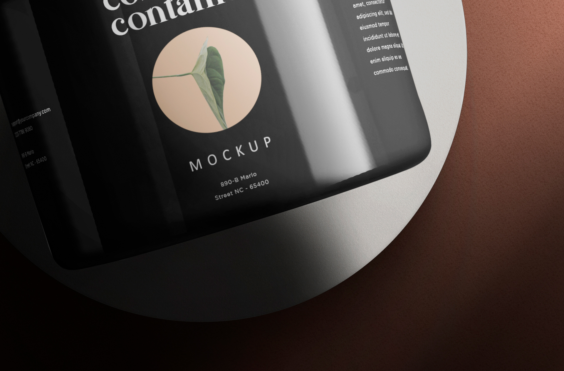 beauty branding PSD