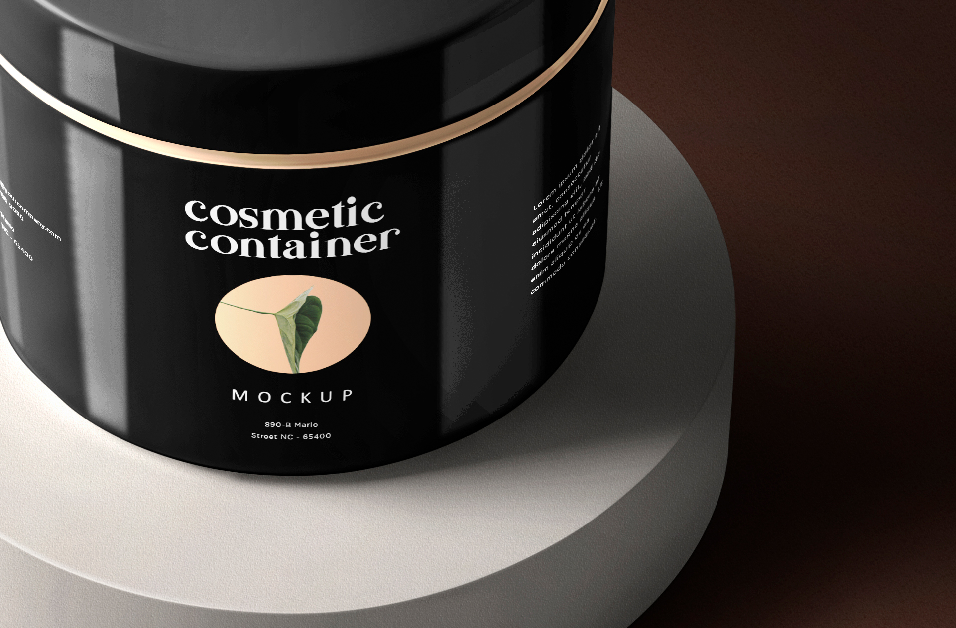 beauty packaging mockup